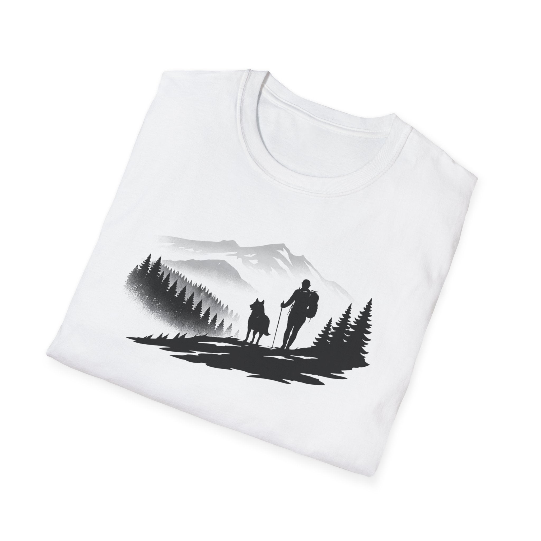Hiker and Dog T-Shirt