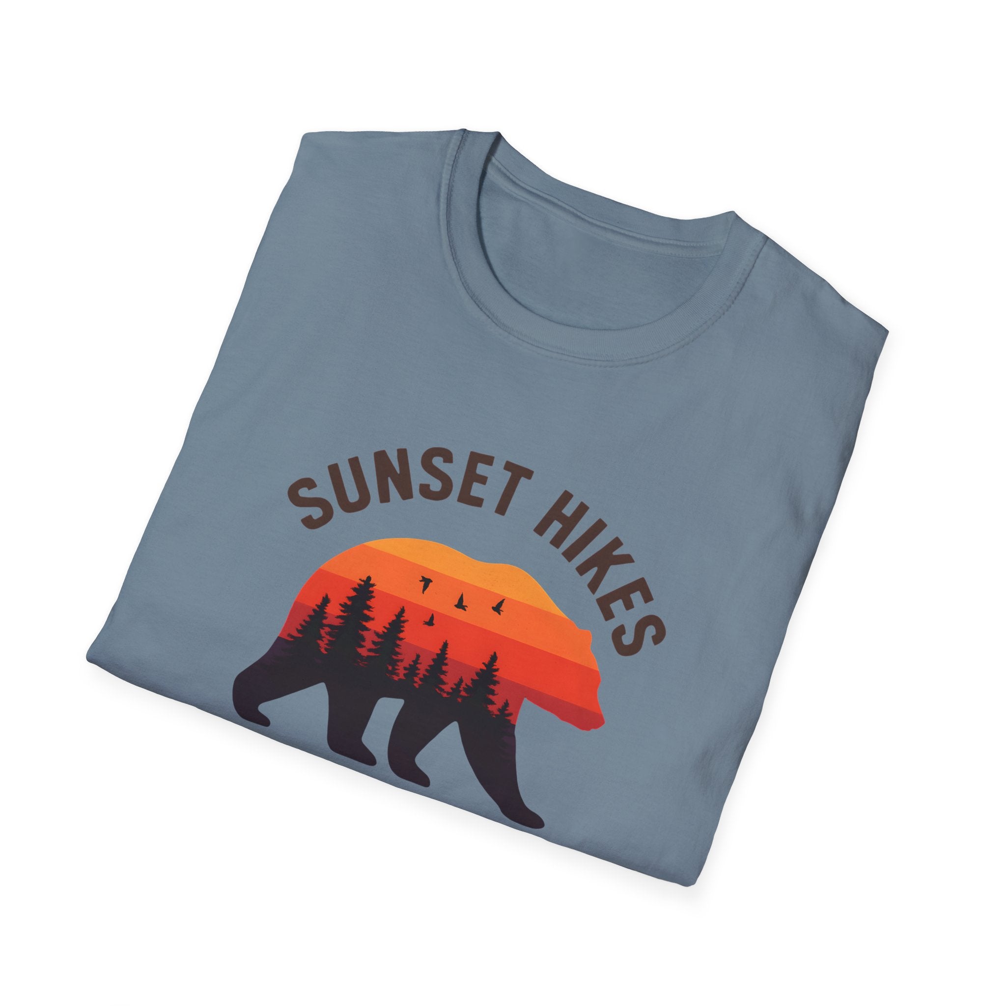 Bear Silhouette at Sunset T-Shirt