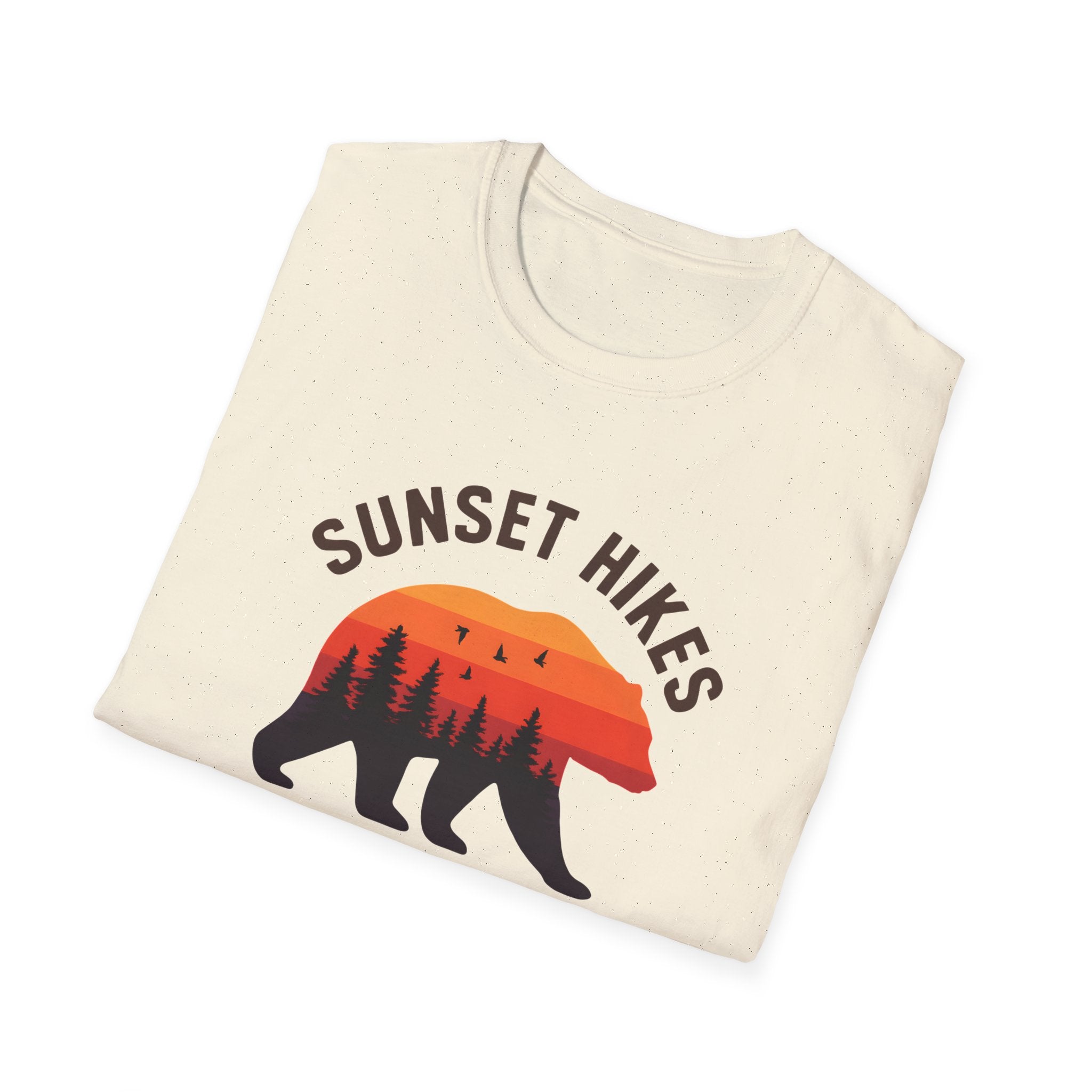 Bear Silhouette at Sunset T-Shirt
