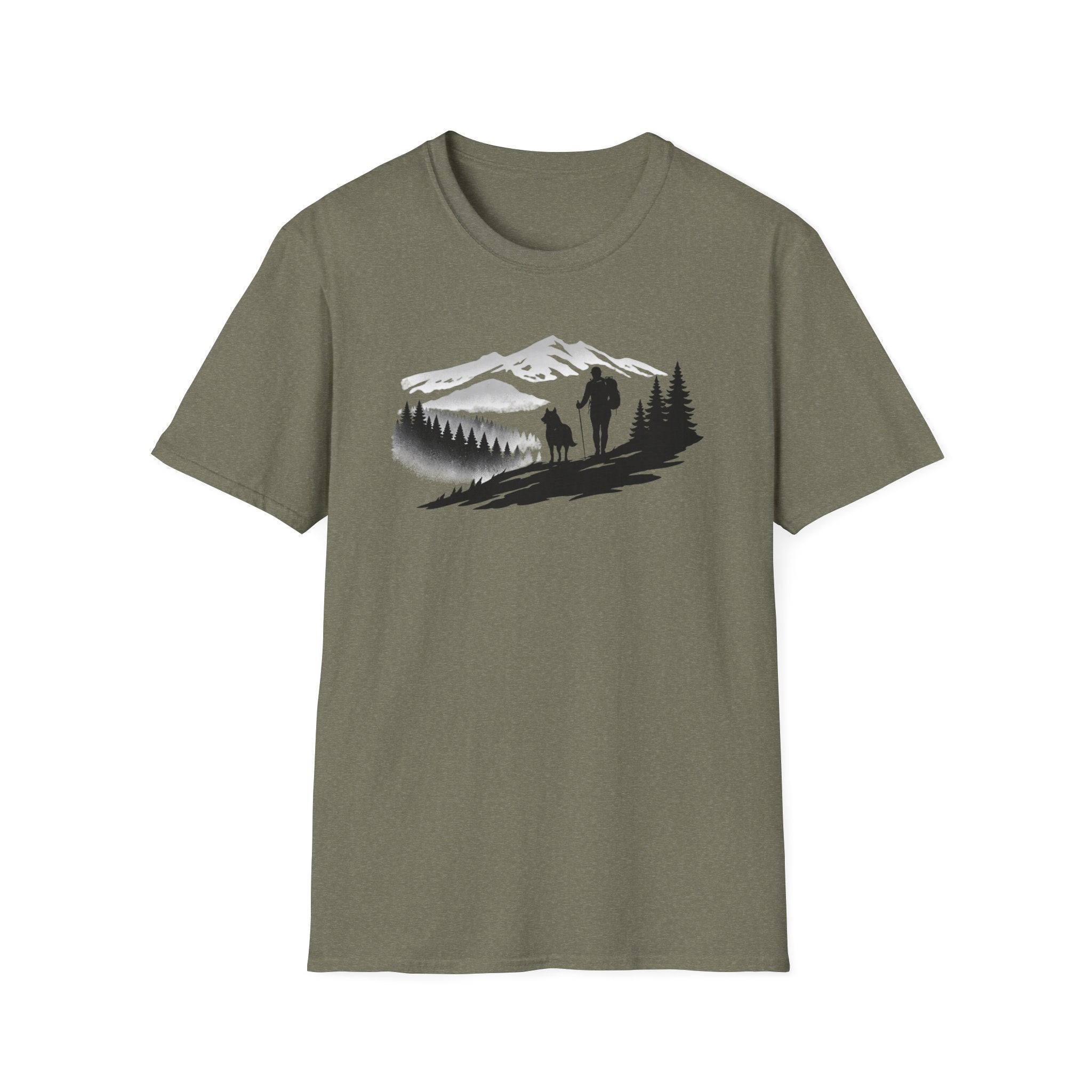 Hiker and Dog T-Shirt