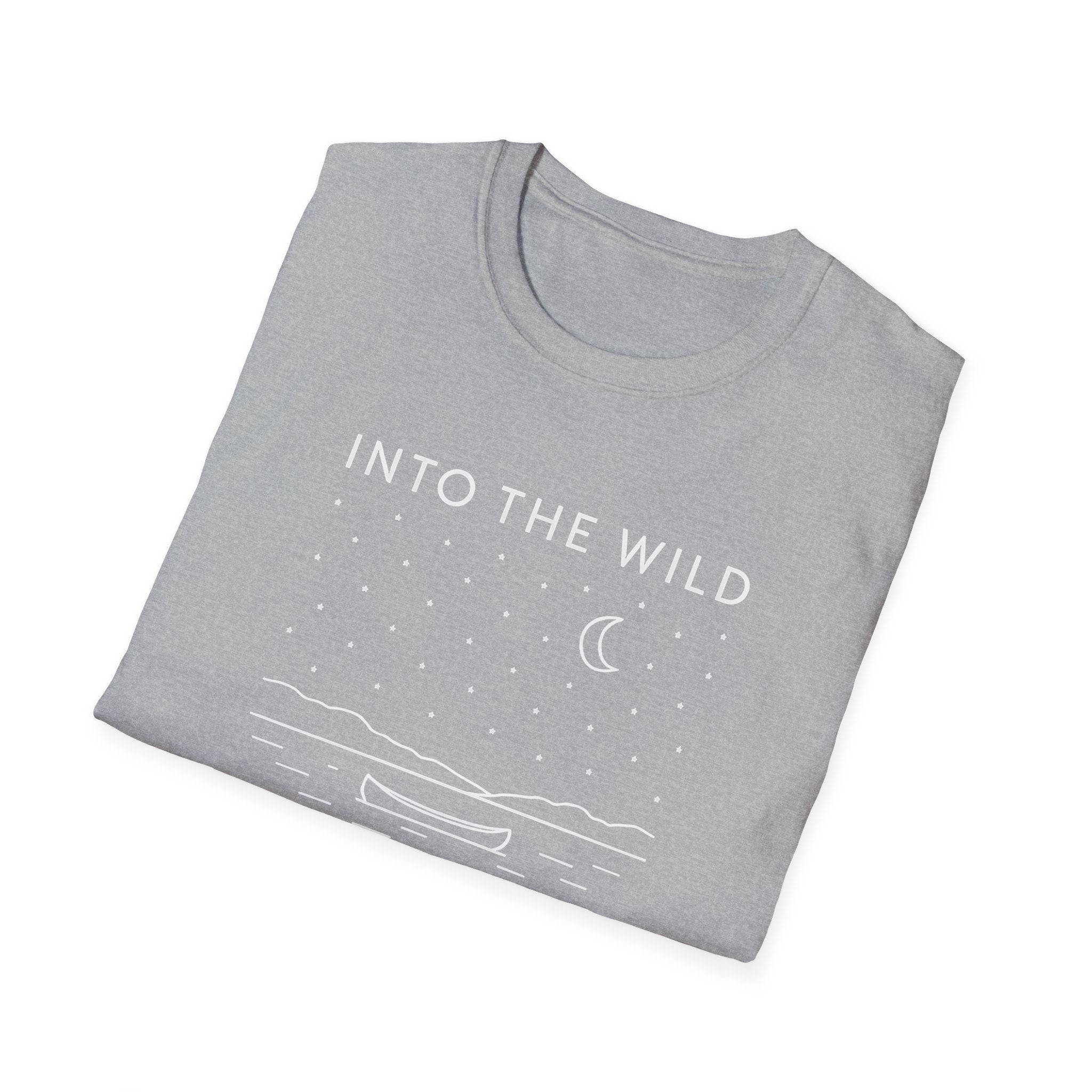 Moonlit Night Boat T-Shirt