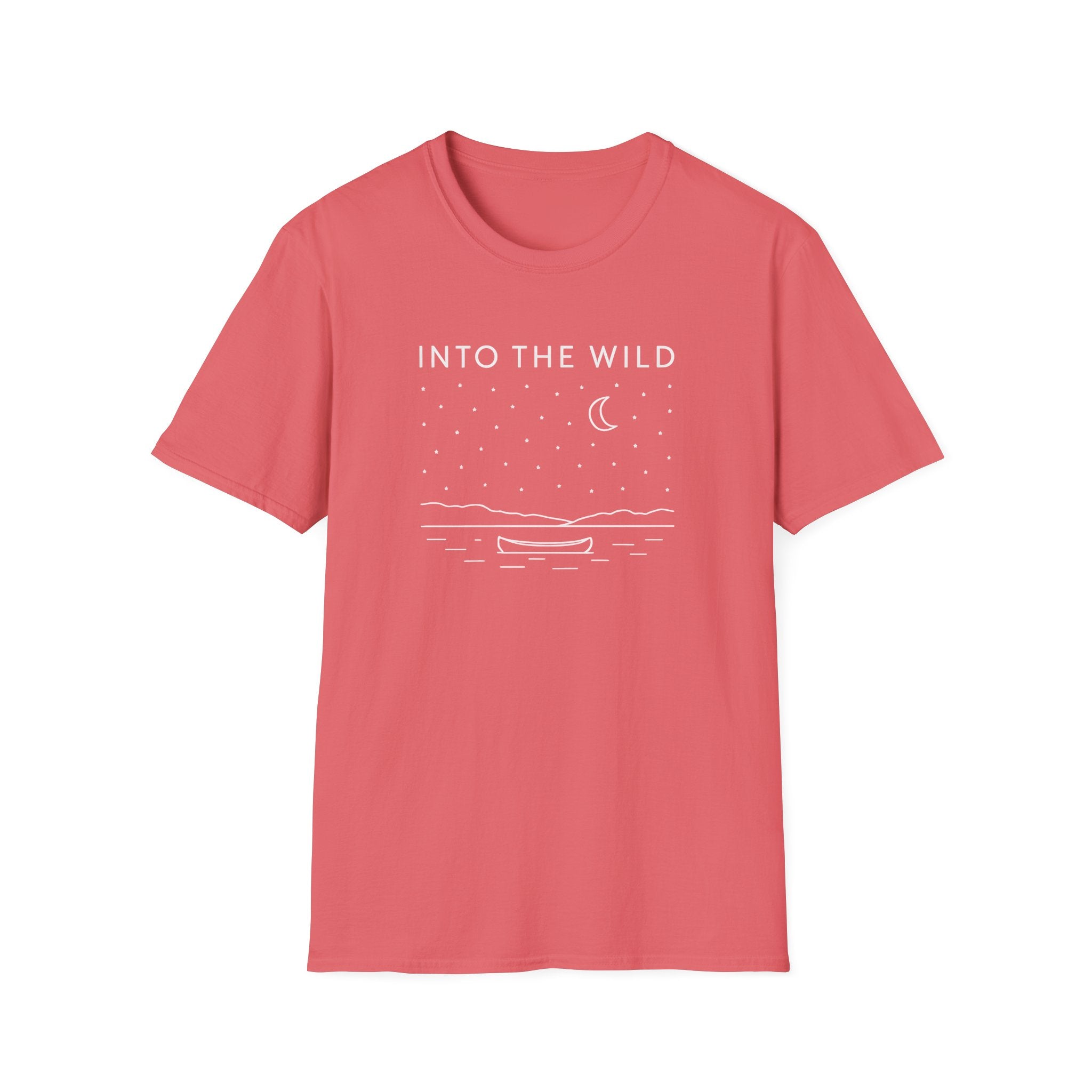 Moonlit Night Boat T-Shirt