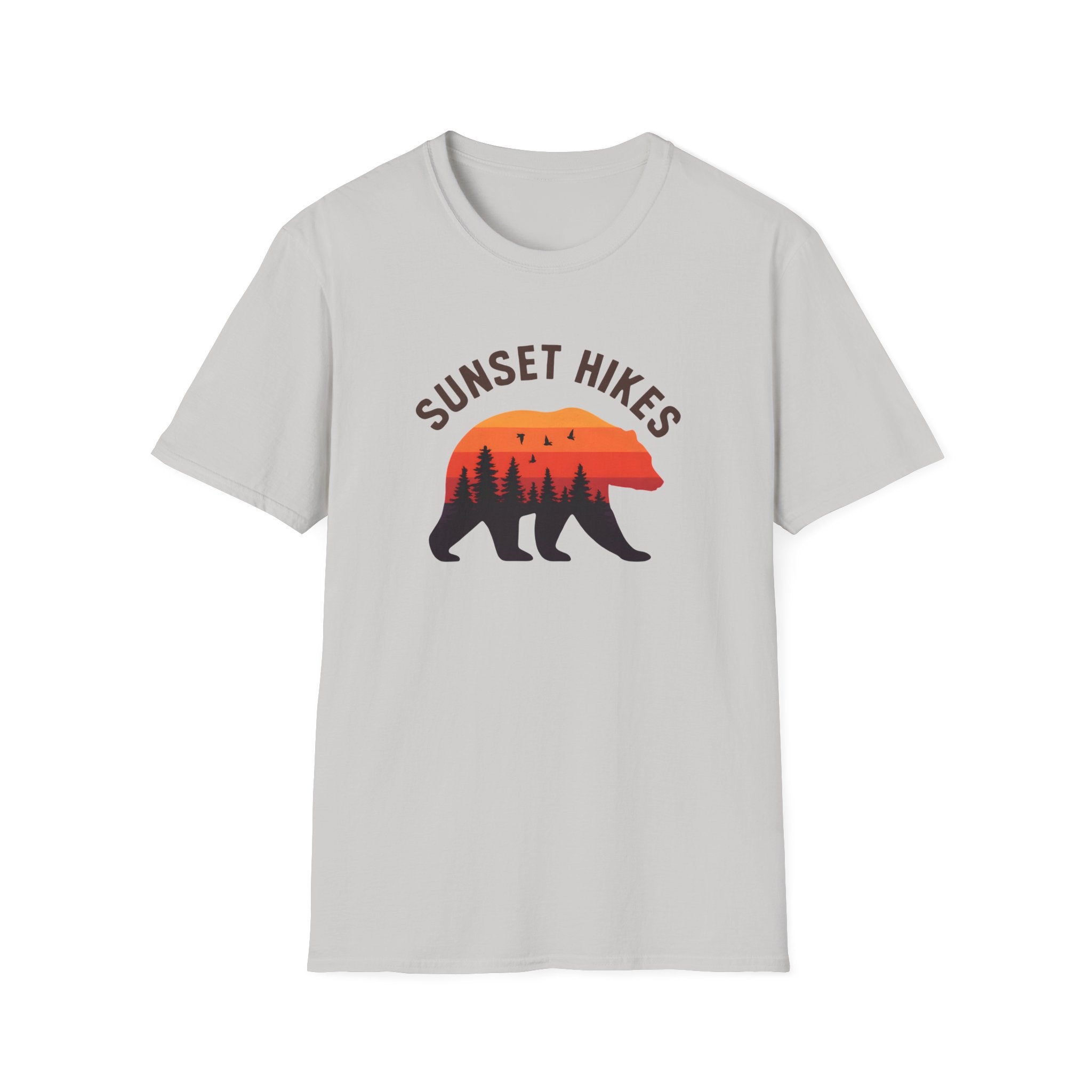 Bear Silhouette at Sunset T-Shirt