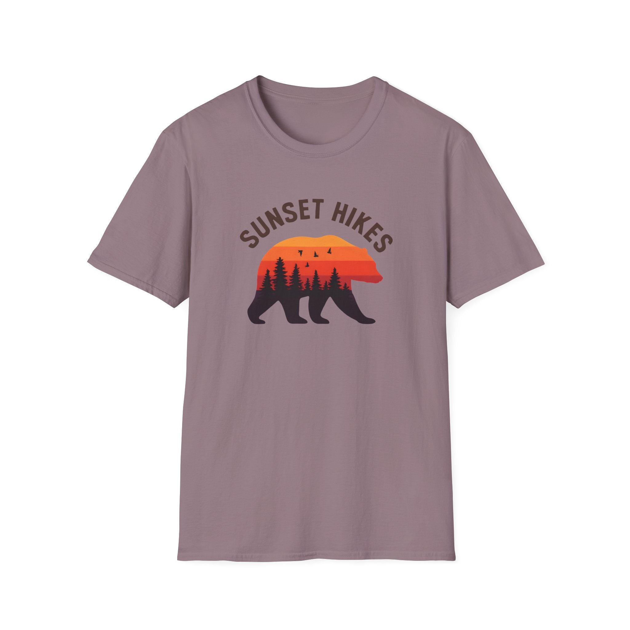 Bear Silhouette at Sunset T-Shirt