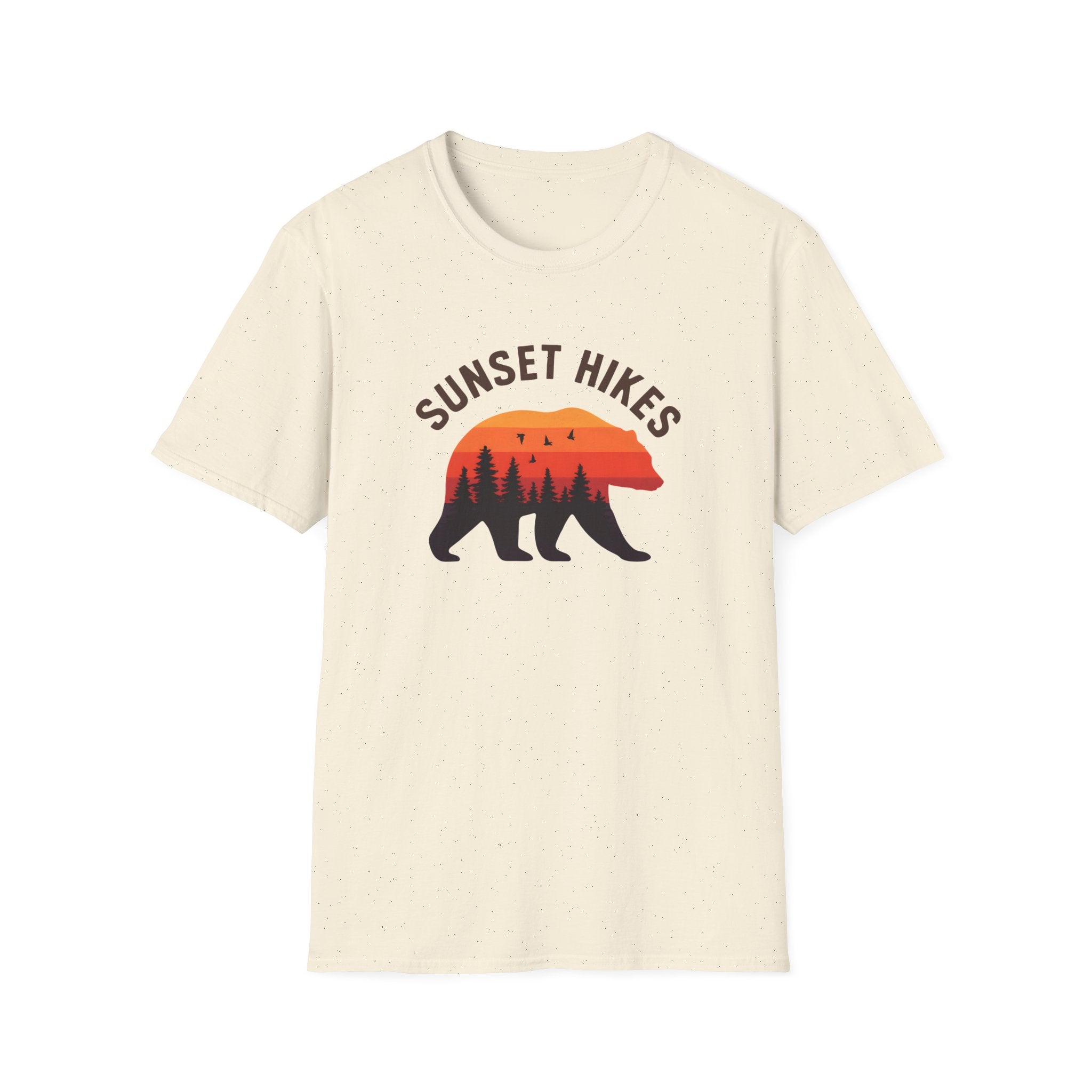 Bear Silhouette at Sunset T-Shirt