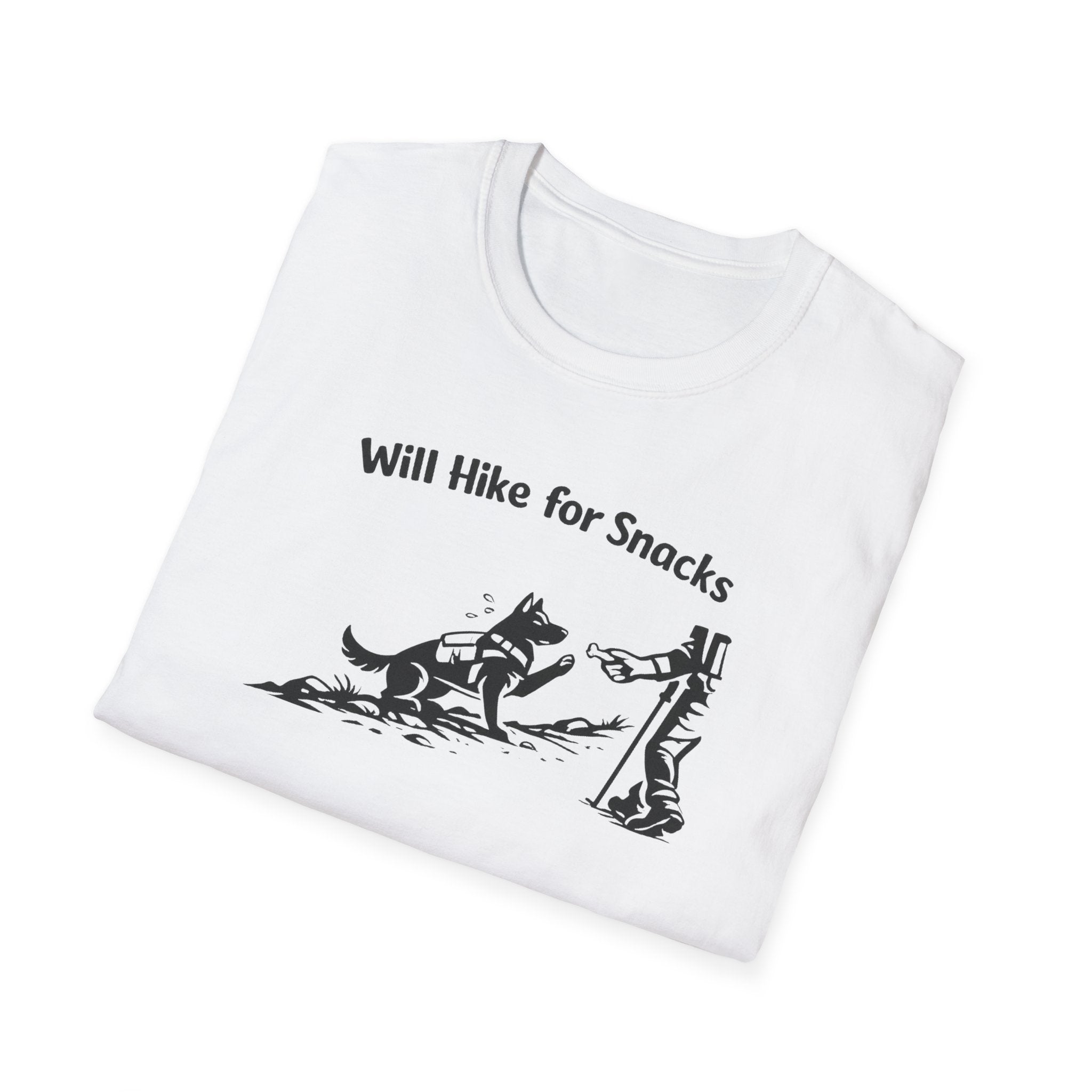 Will Hike for Snacks T-Shirt