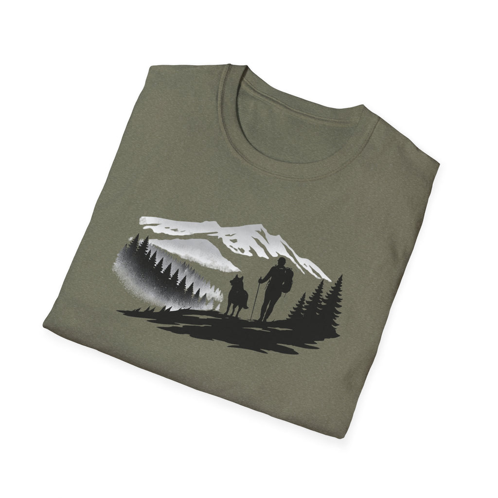 Hiker and Dog T-Shirt