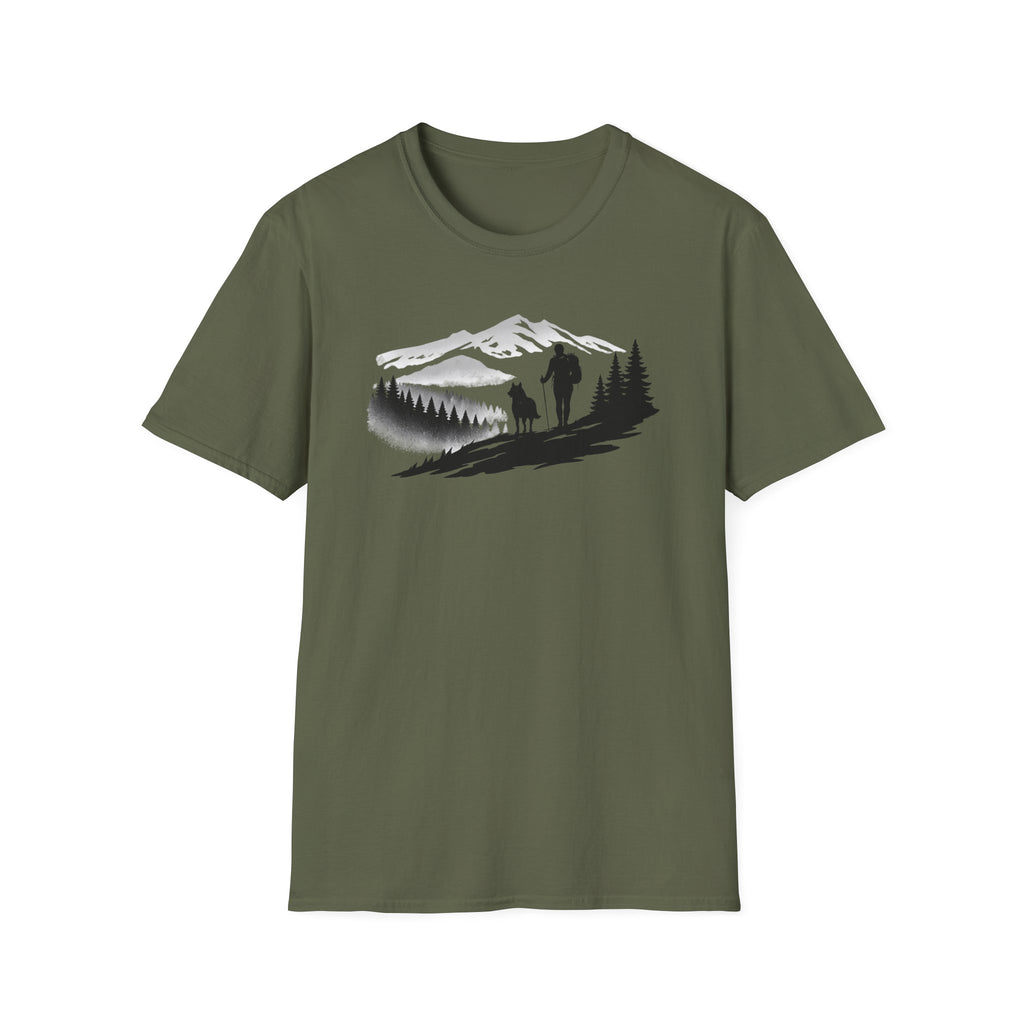 Hiker and Dog T-Shirt