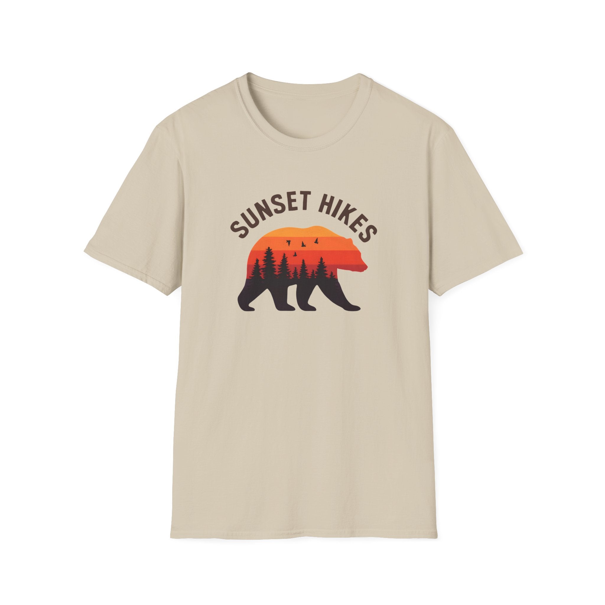 Bear Silhouette at Sunset T-Shirt