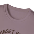 Bear Silhouette at Sunset T-Shirt
