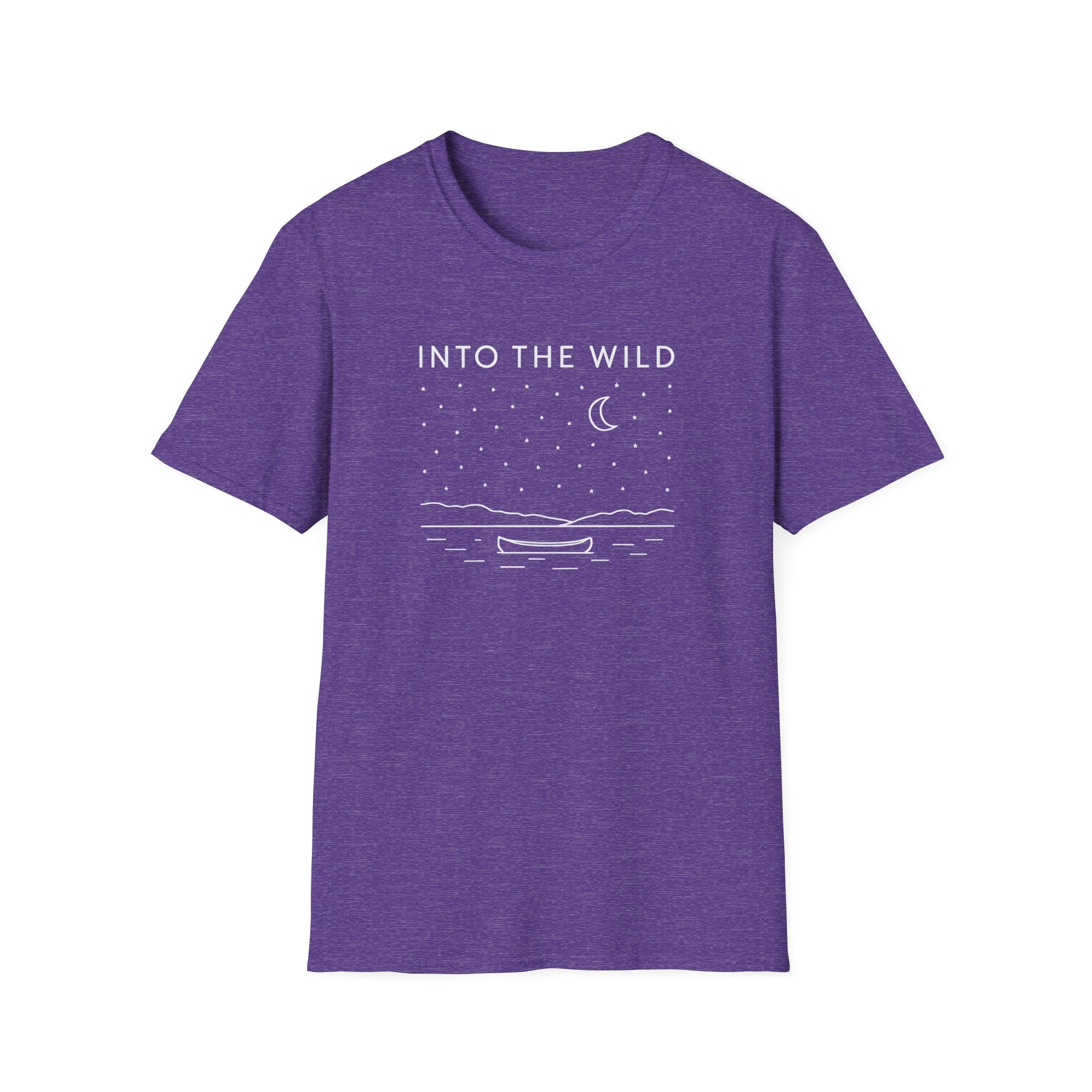 Moonlit Night Boat T-Shirt