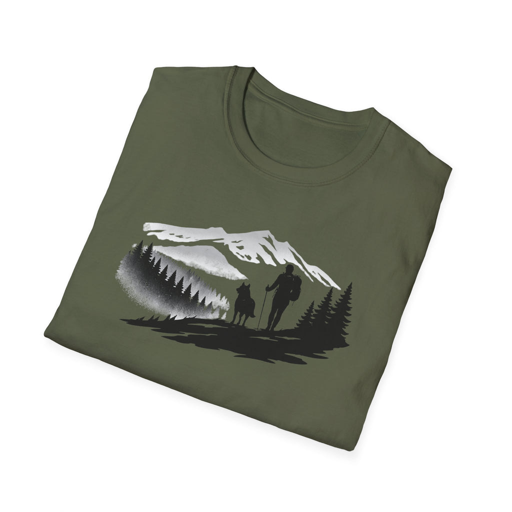 Hiker and Dog T-Shirt