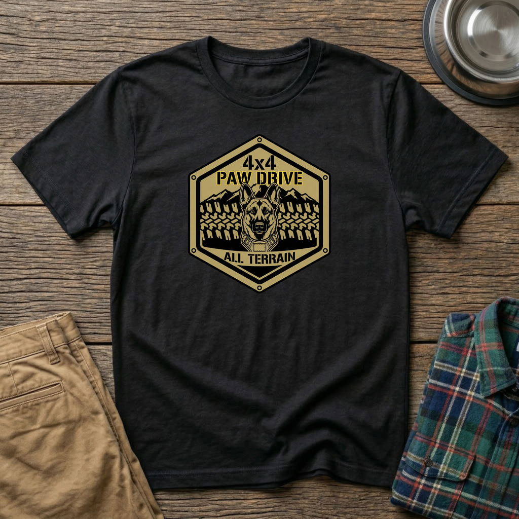 4X4 PAW DRIVE T-Shirt