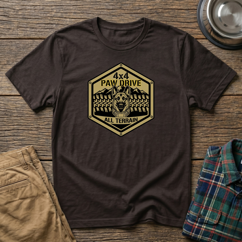 4X4 PAW DRIVE T-Shirt