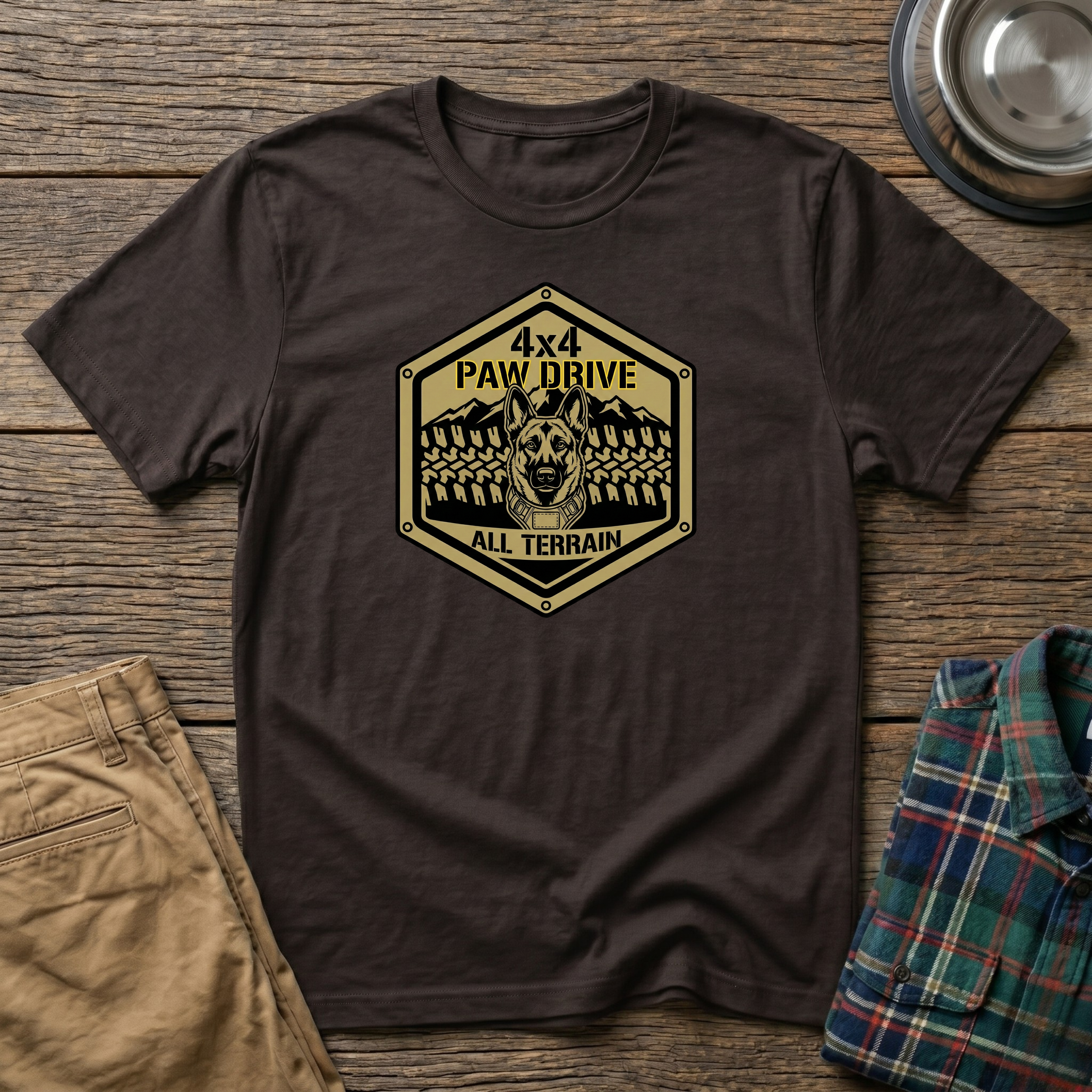4X4 PAW DRIVE T-Shirt