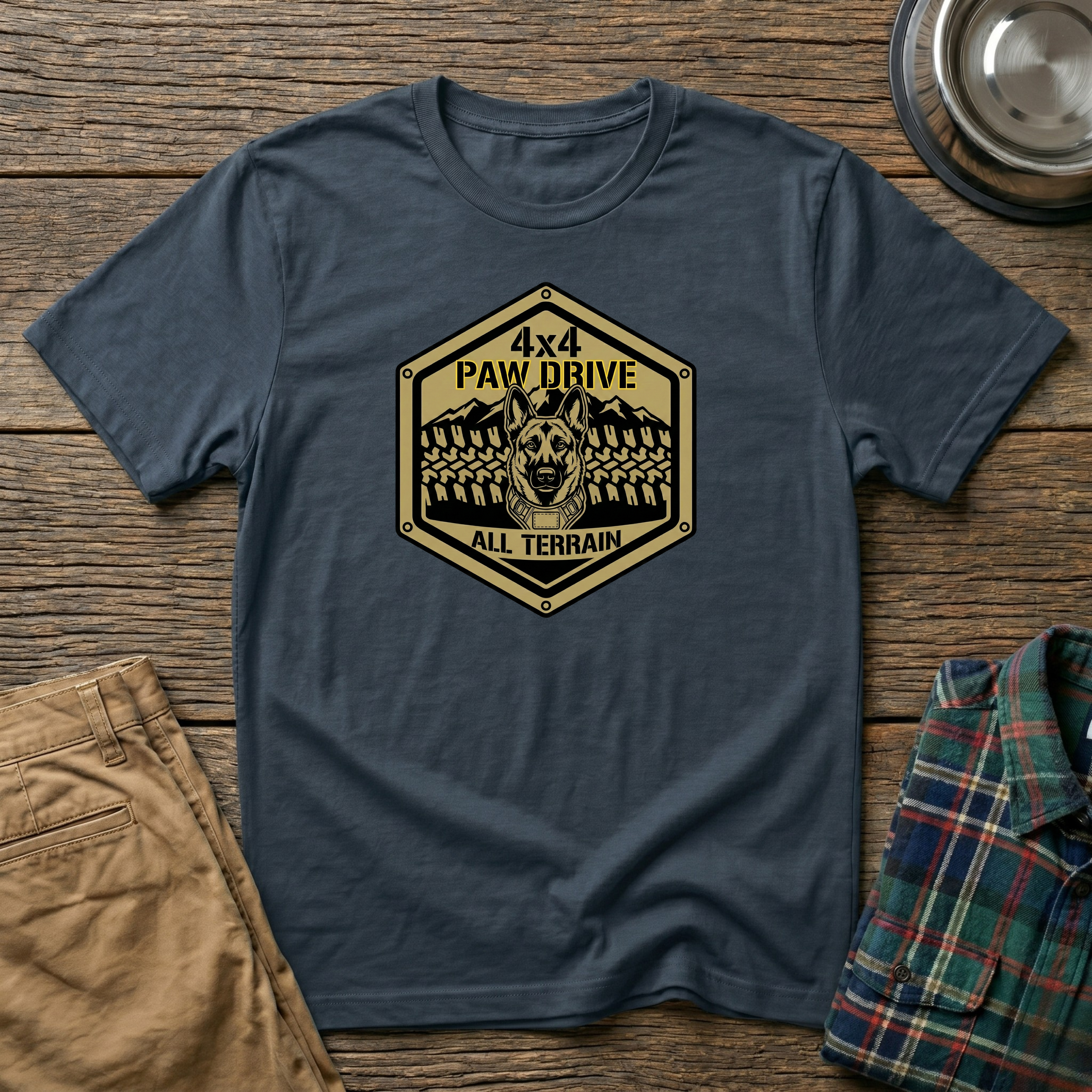 4X4 PAW DRIVE T-Shirt