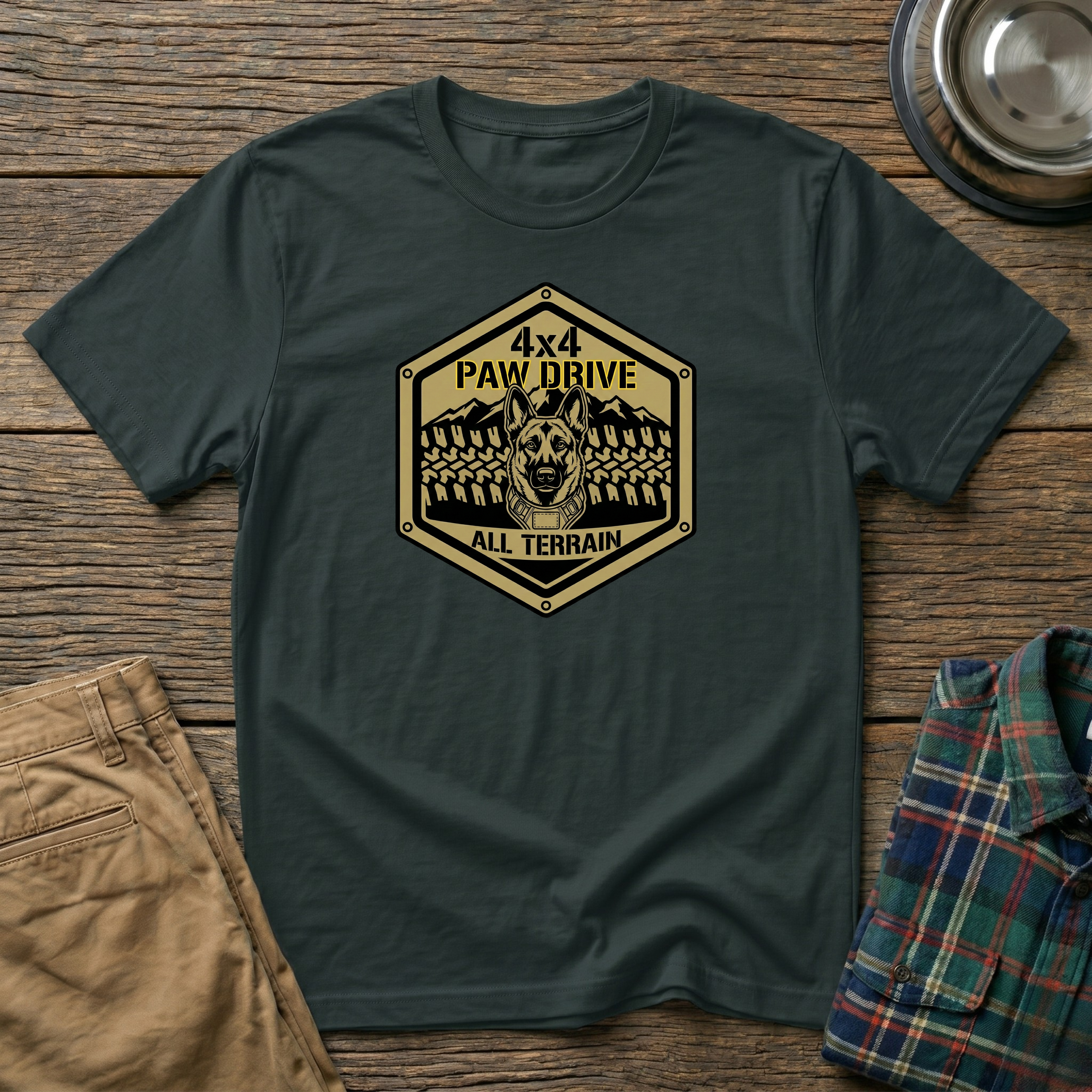 4X4 PAW DRIVE T-Shirt