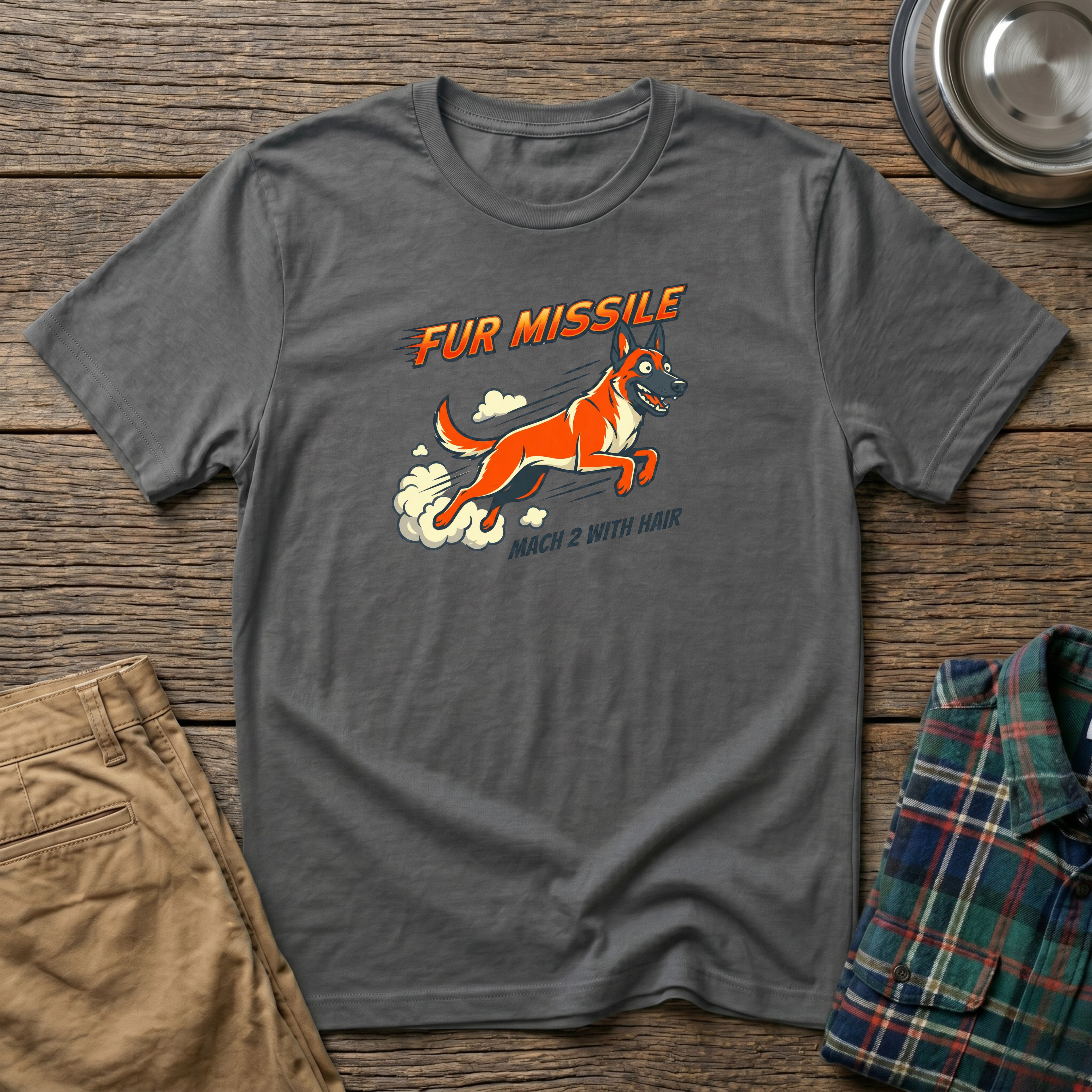 Fur Missile T-Shirt