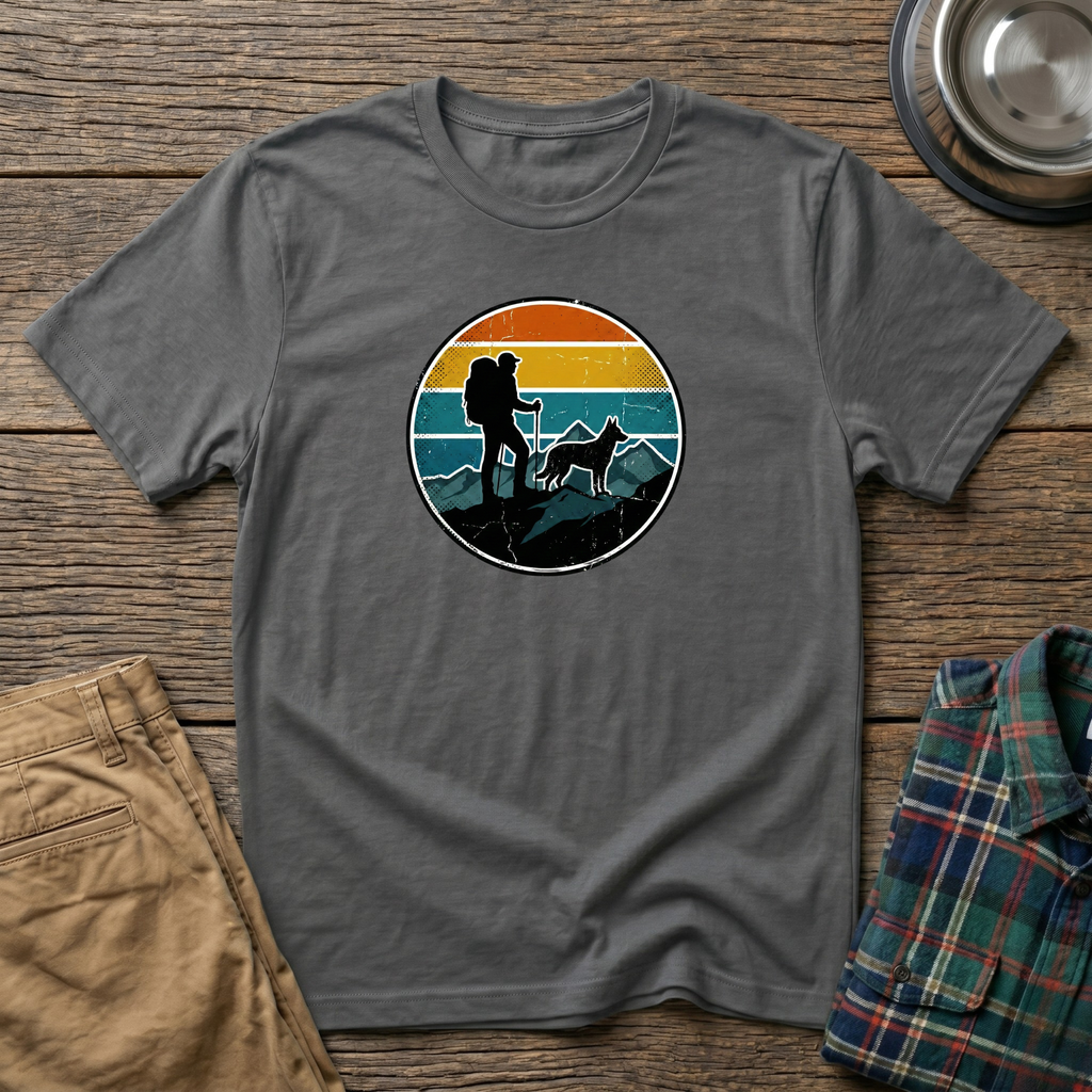 Hiker and Dog T-Shirt