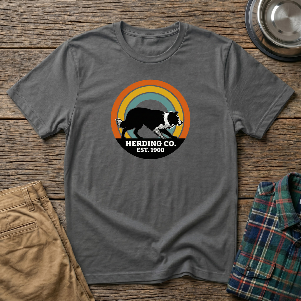 Border Collie Herding Co. T-Shirt