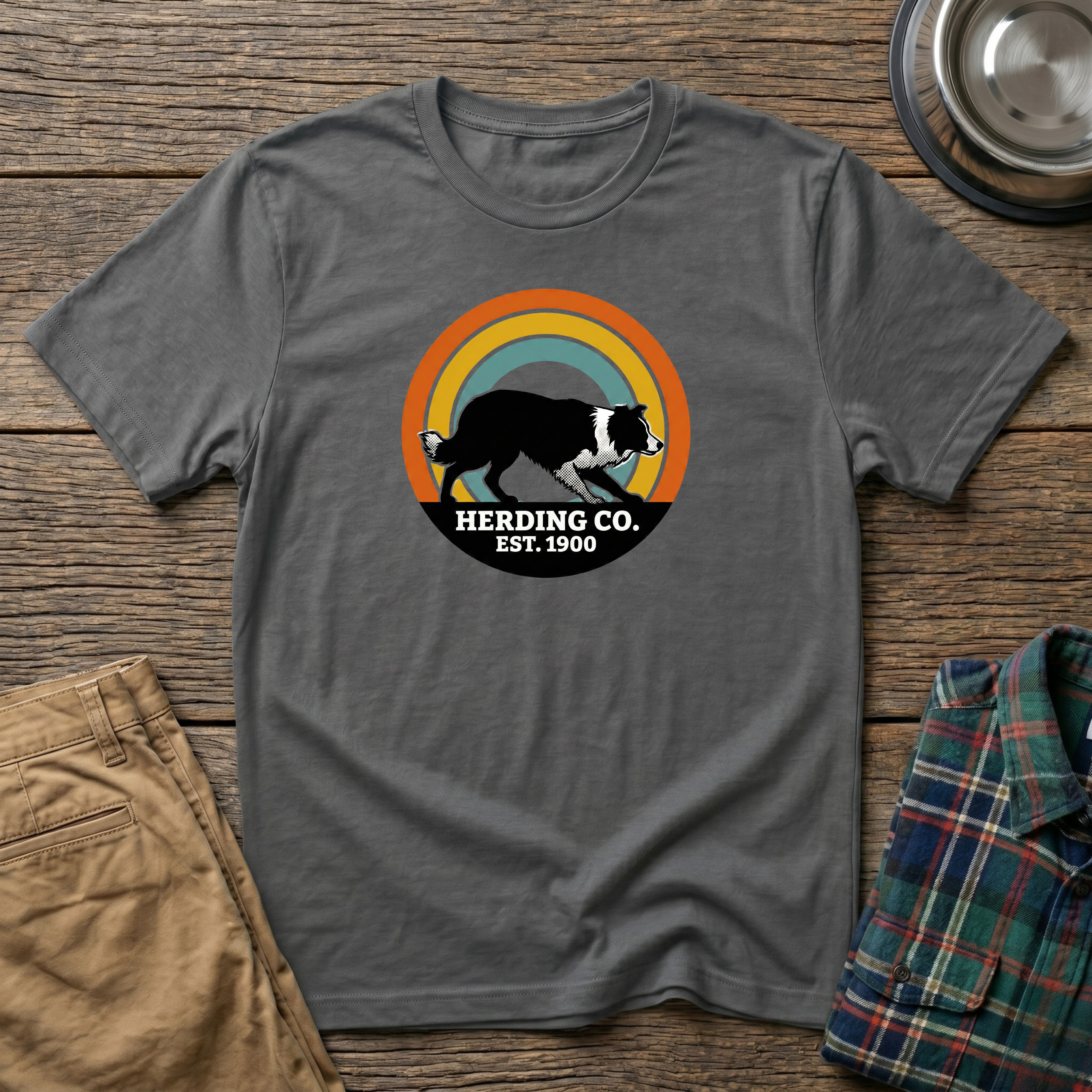 Border Collie Herding Co. T-Shirt