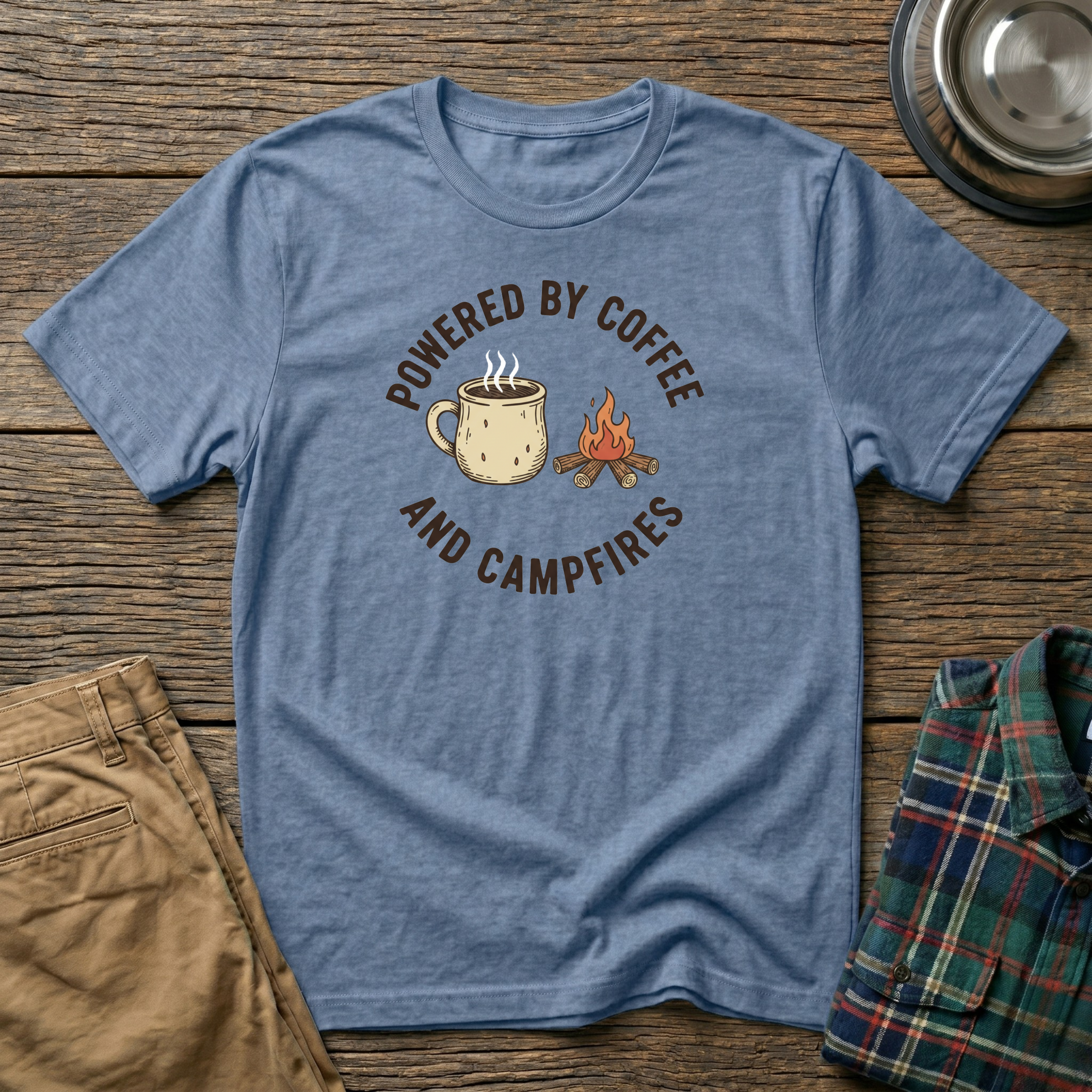 Coffee and Campfires T-Shirt