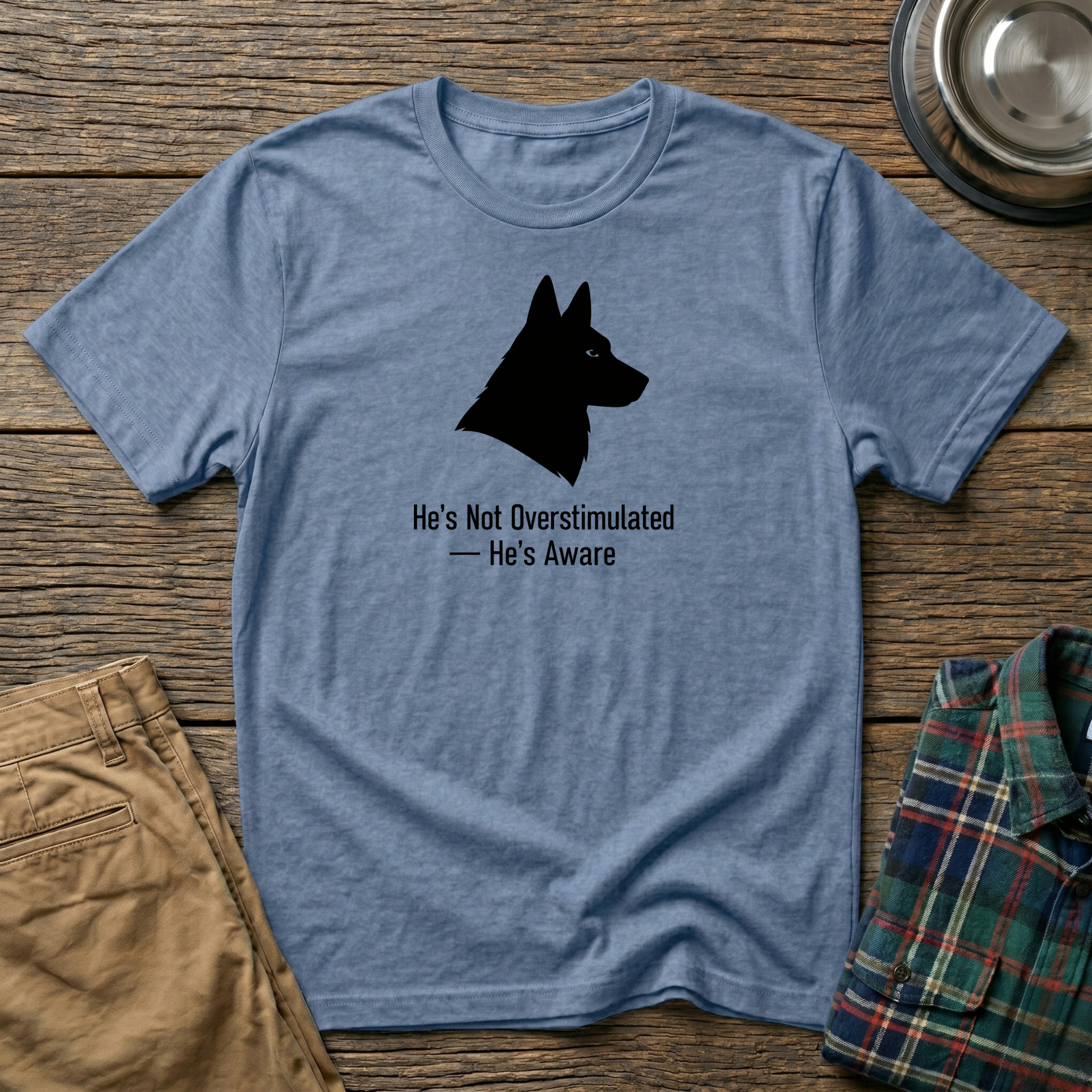 He's Aware T-Shirt