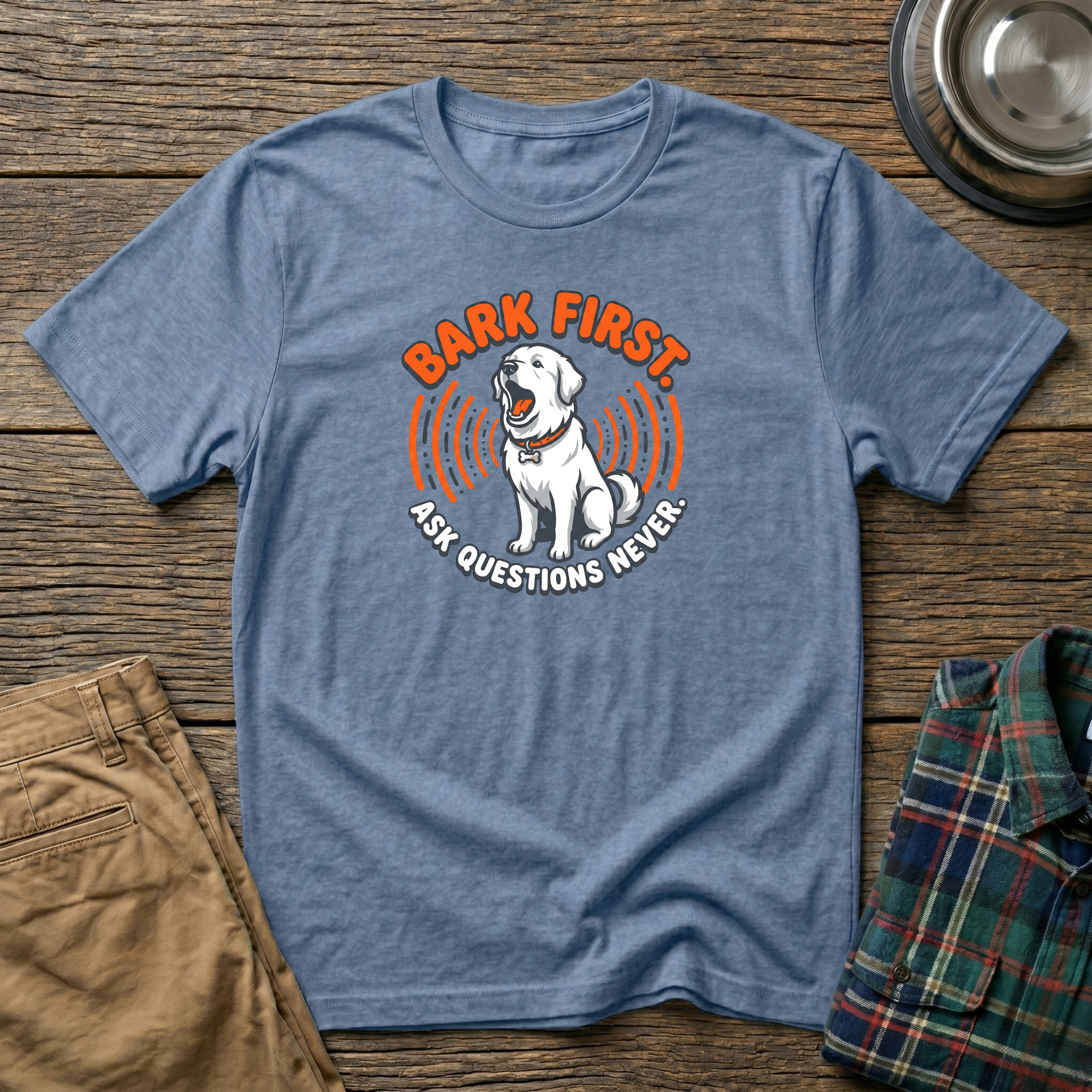 Bark First T-Shirt
