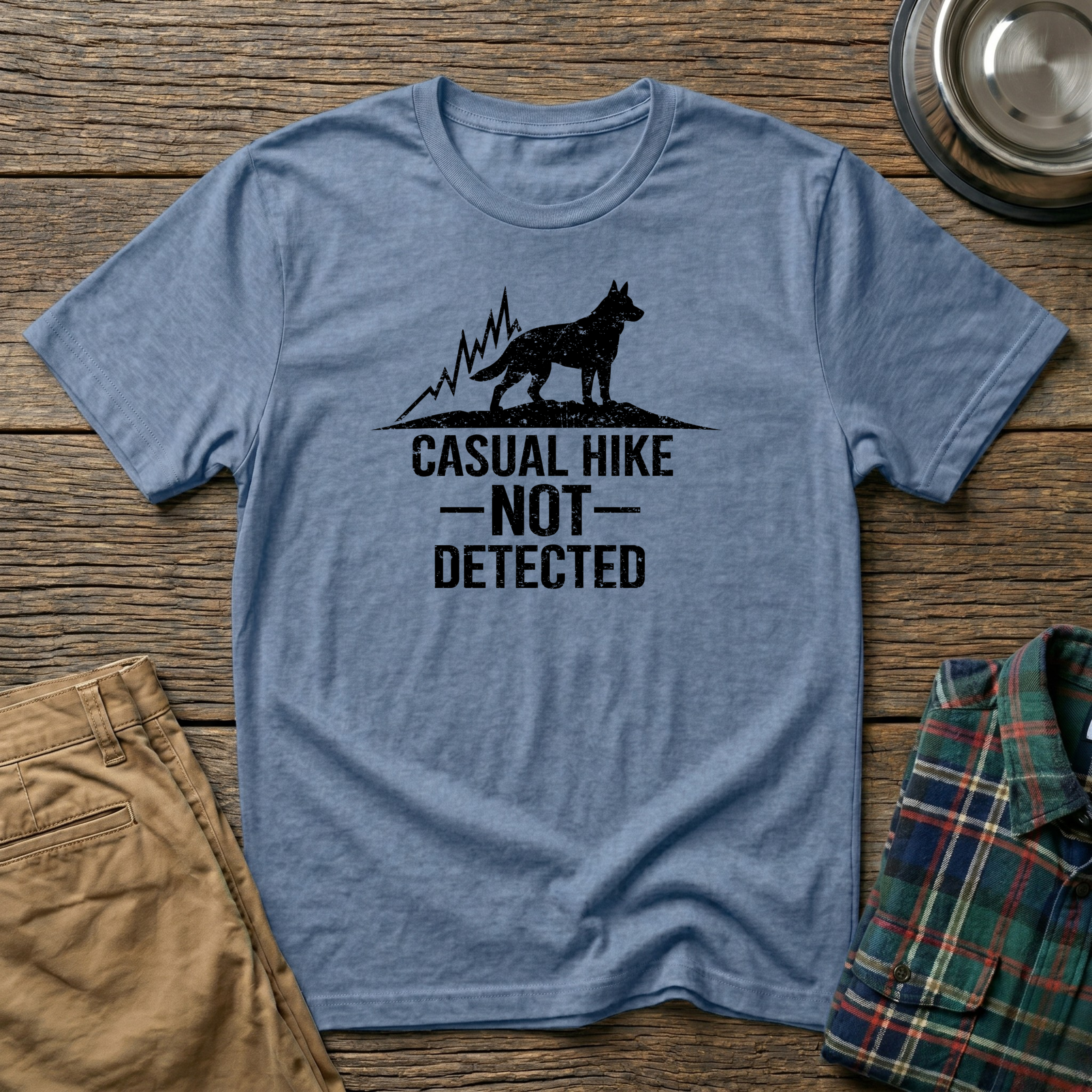 Casual Hike Not Detected T-Shirt