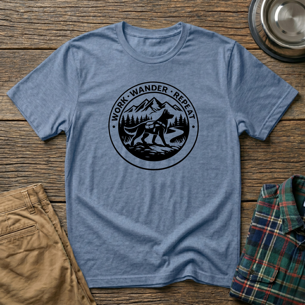 Work. Wander. Repeat T-Shirt