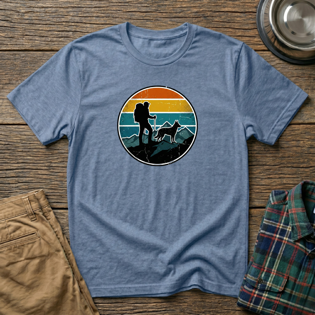 Hiker and Dog T-Shirt