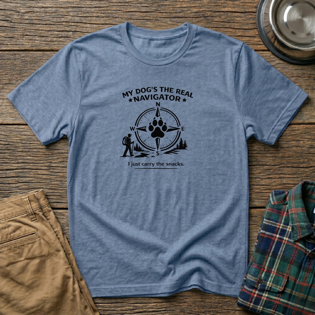 My Dog's the Navigator T-Shirt