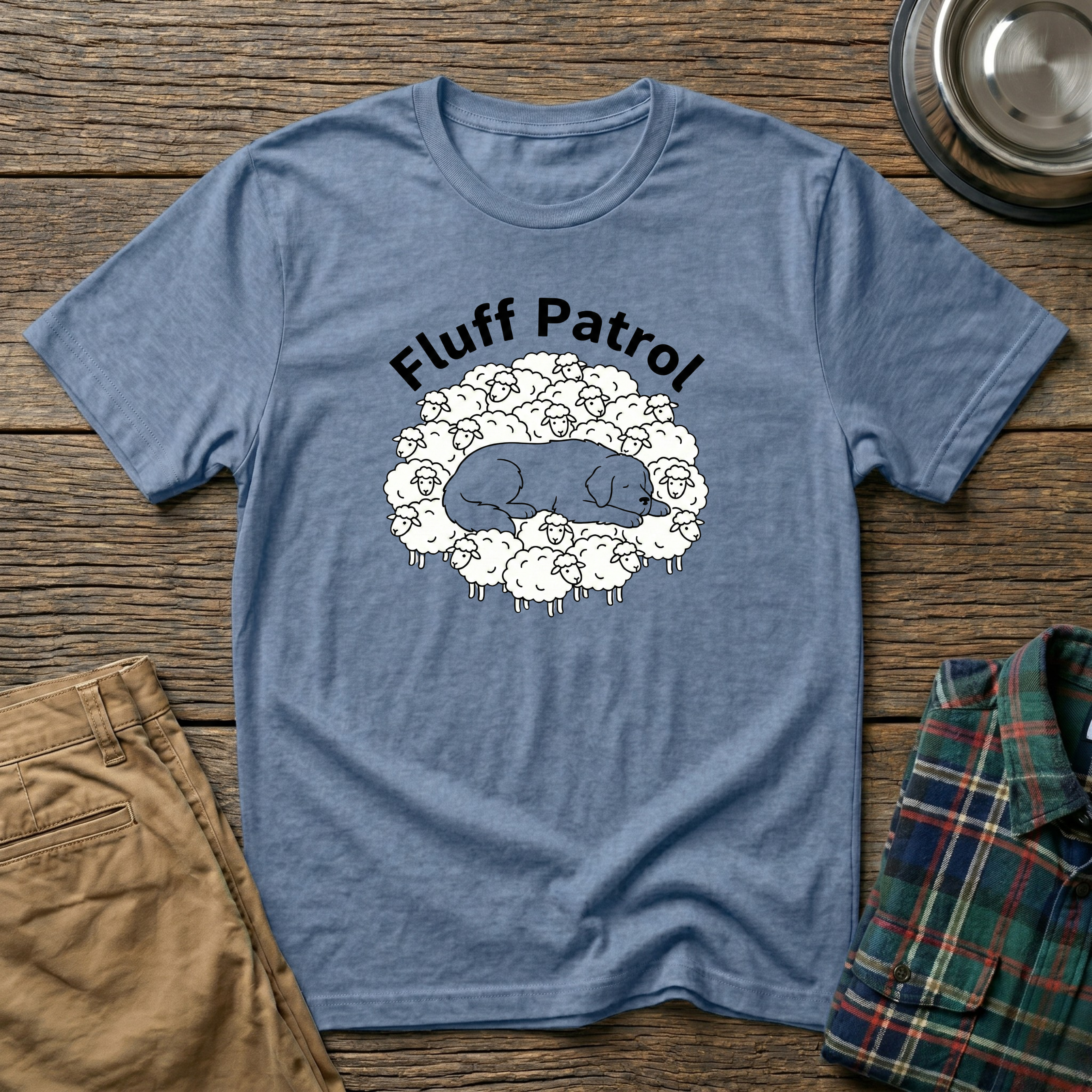 Fluff Patrol W/Title T-Shirt