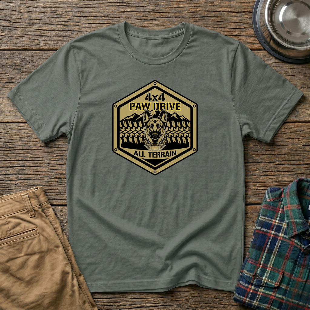 4X4 PAW DRIVE T-Shirt