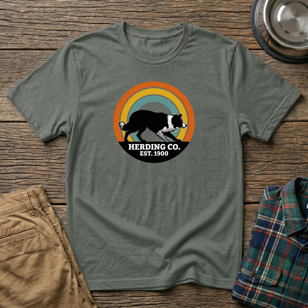 Border Collie Herding Co. T-Shirt