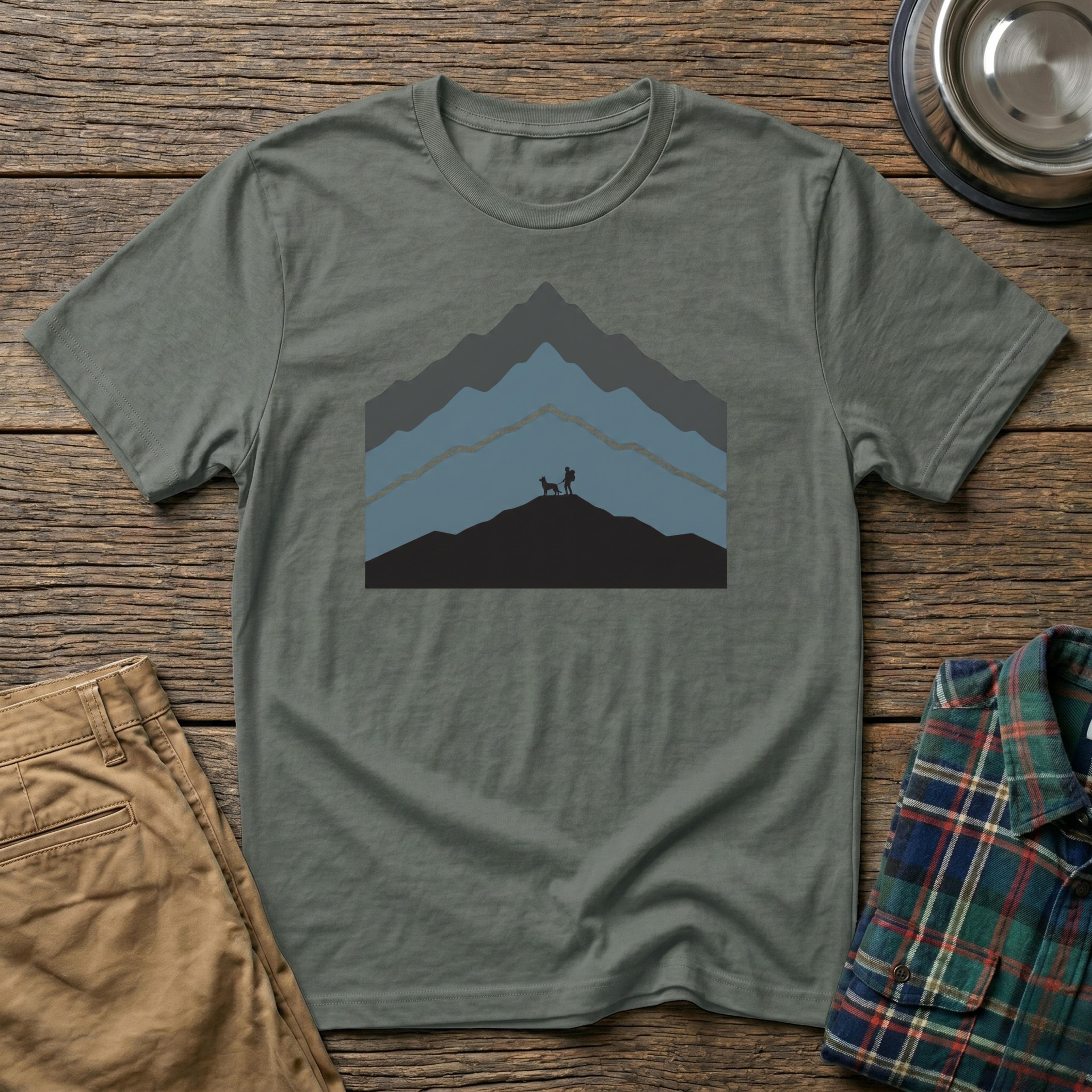 Shevron Mountains T-Shirt