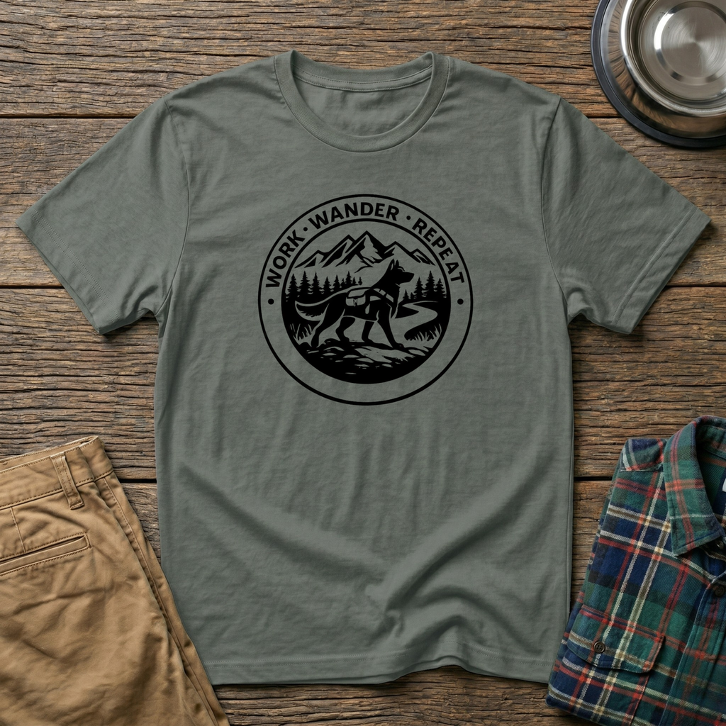 Work. Wander. Repeat T-Shirt