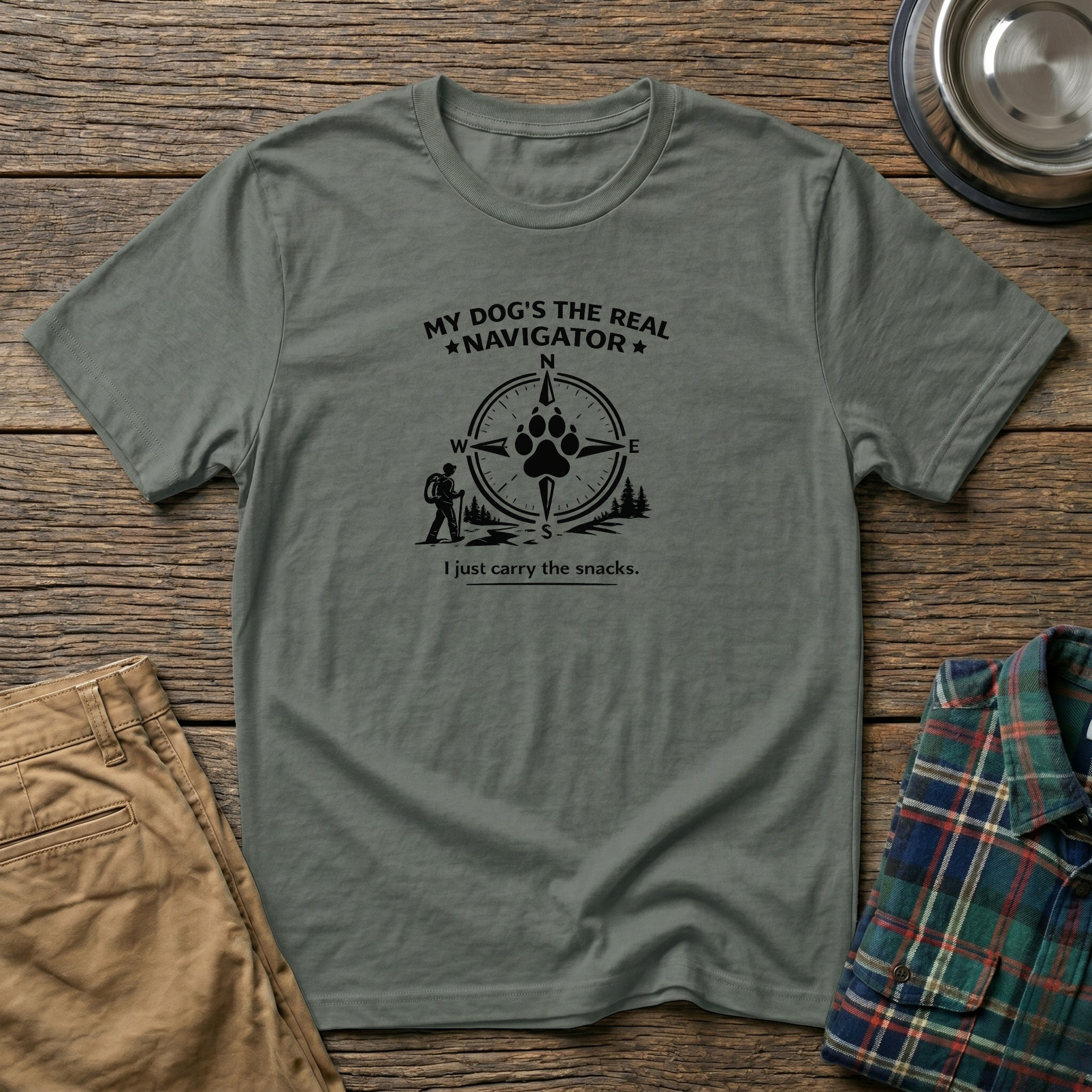 My Dog's the Navigator T-Shirt