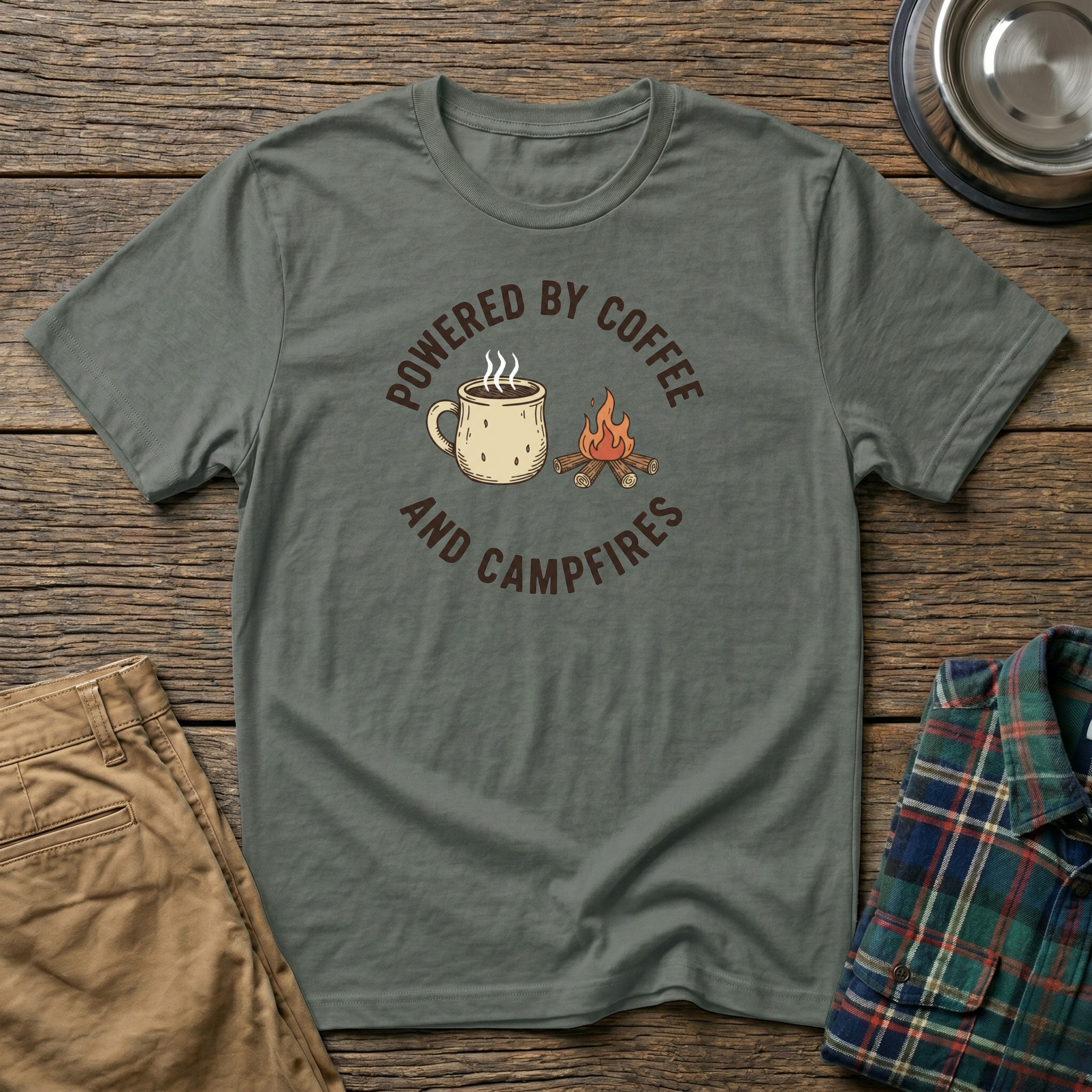 Coffee and Campfires T-Shirt