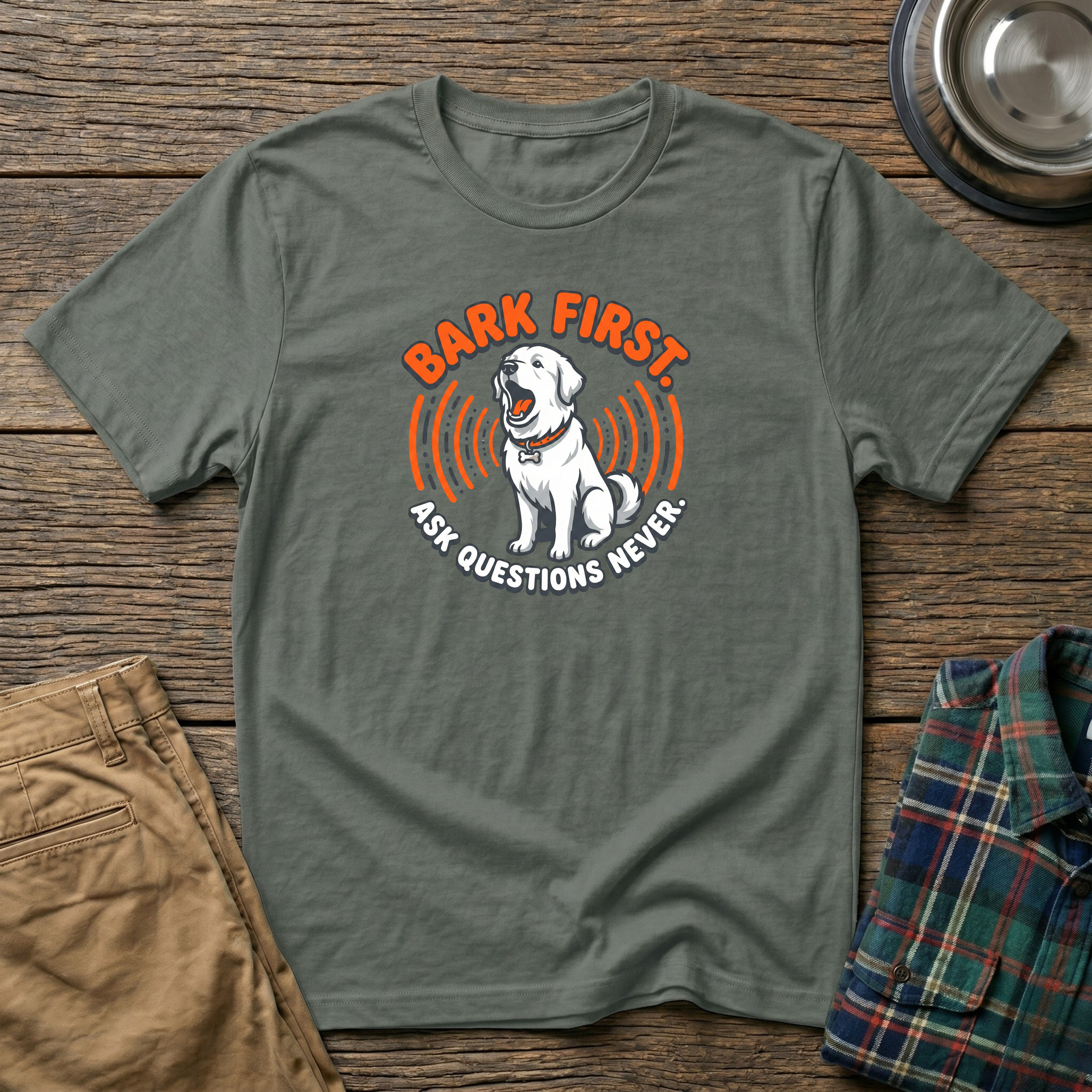 Bark First T-Shirt