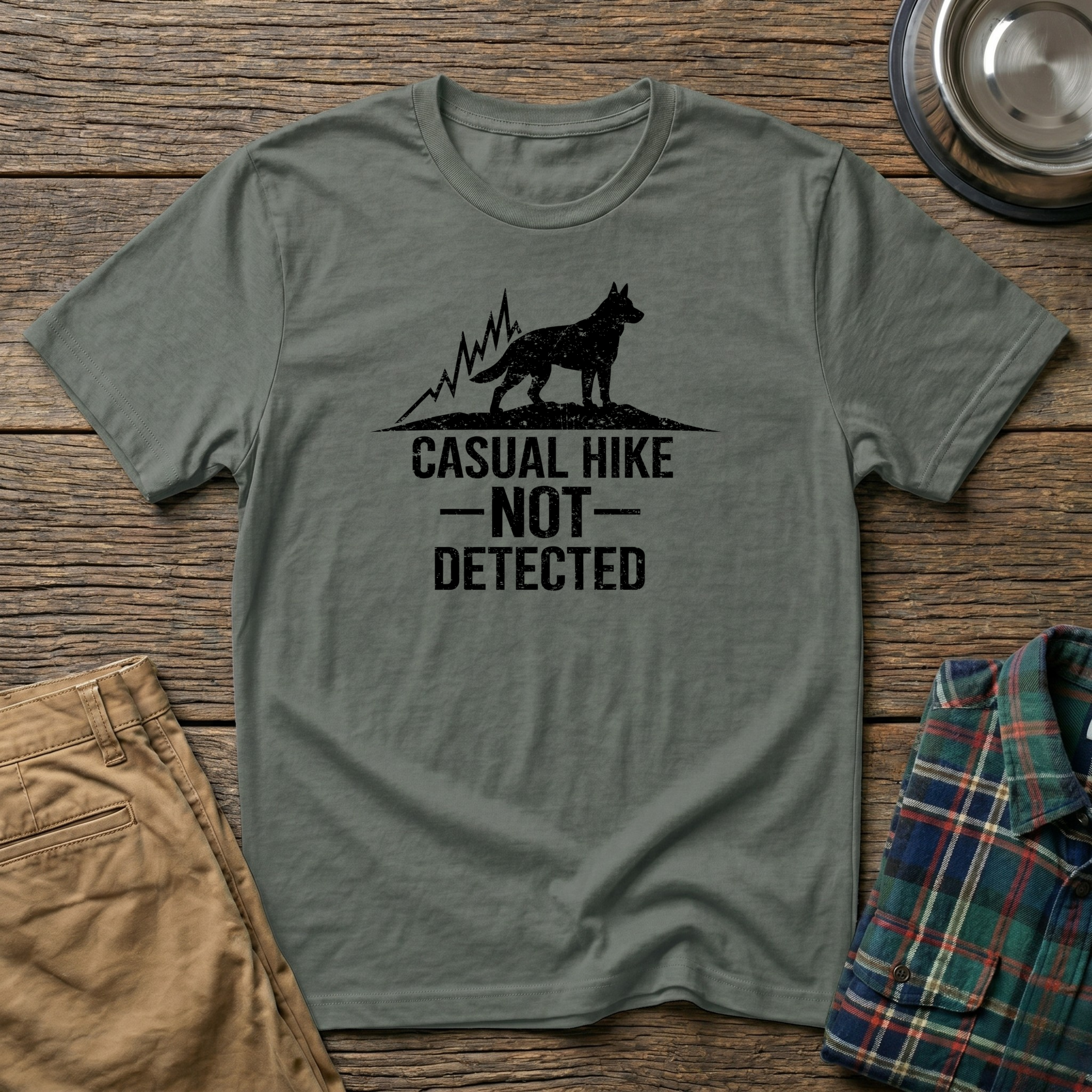 Casual Hike Not Detected T-Shirt