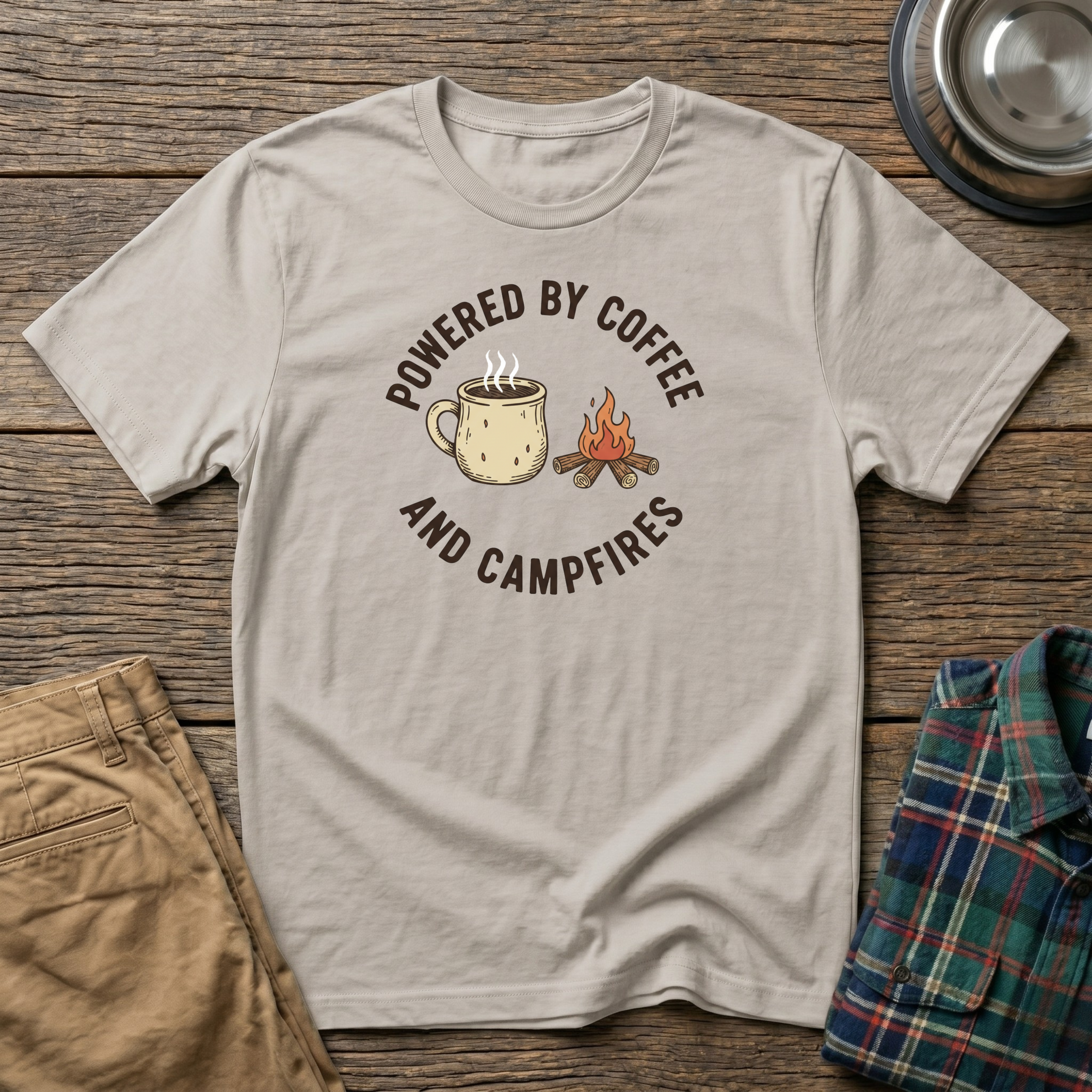 Coffee and Campfires T-Shirt