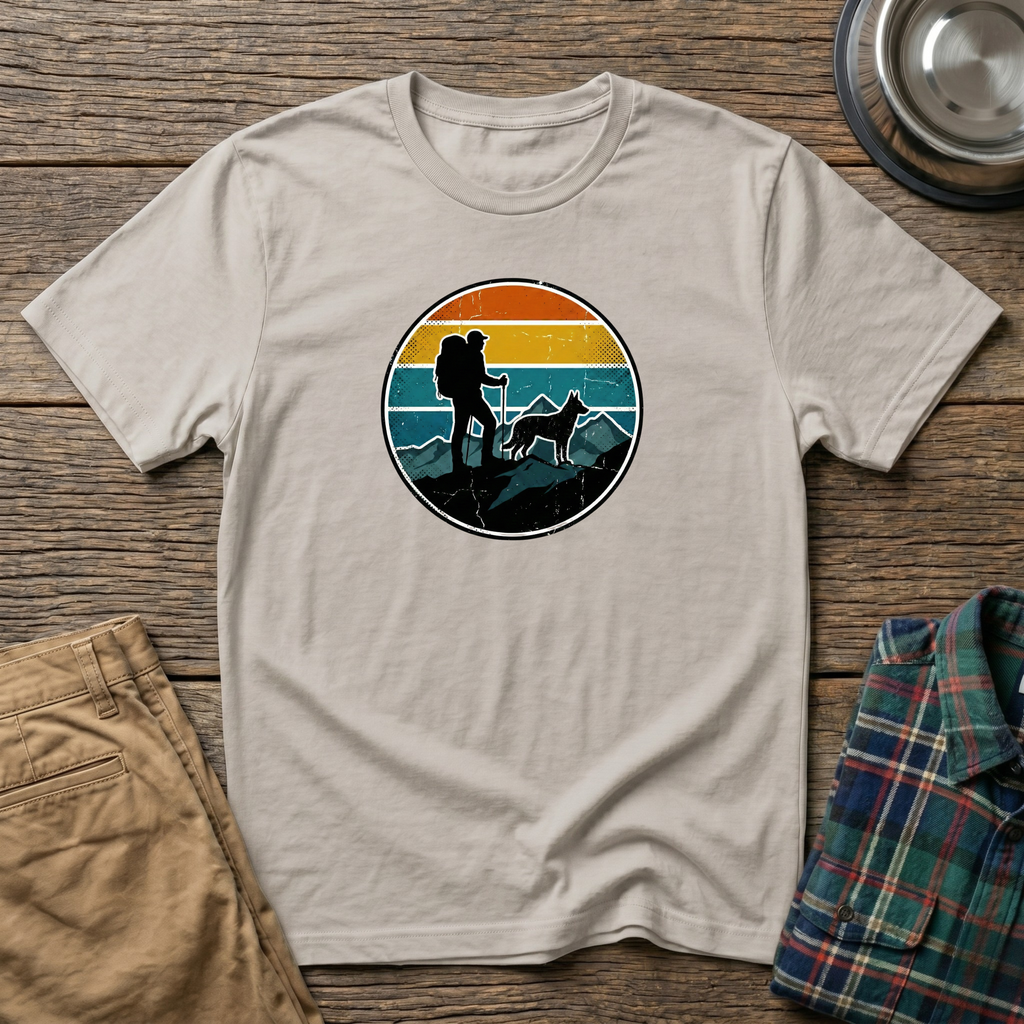 Hiker and Dog T-Shirt