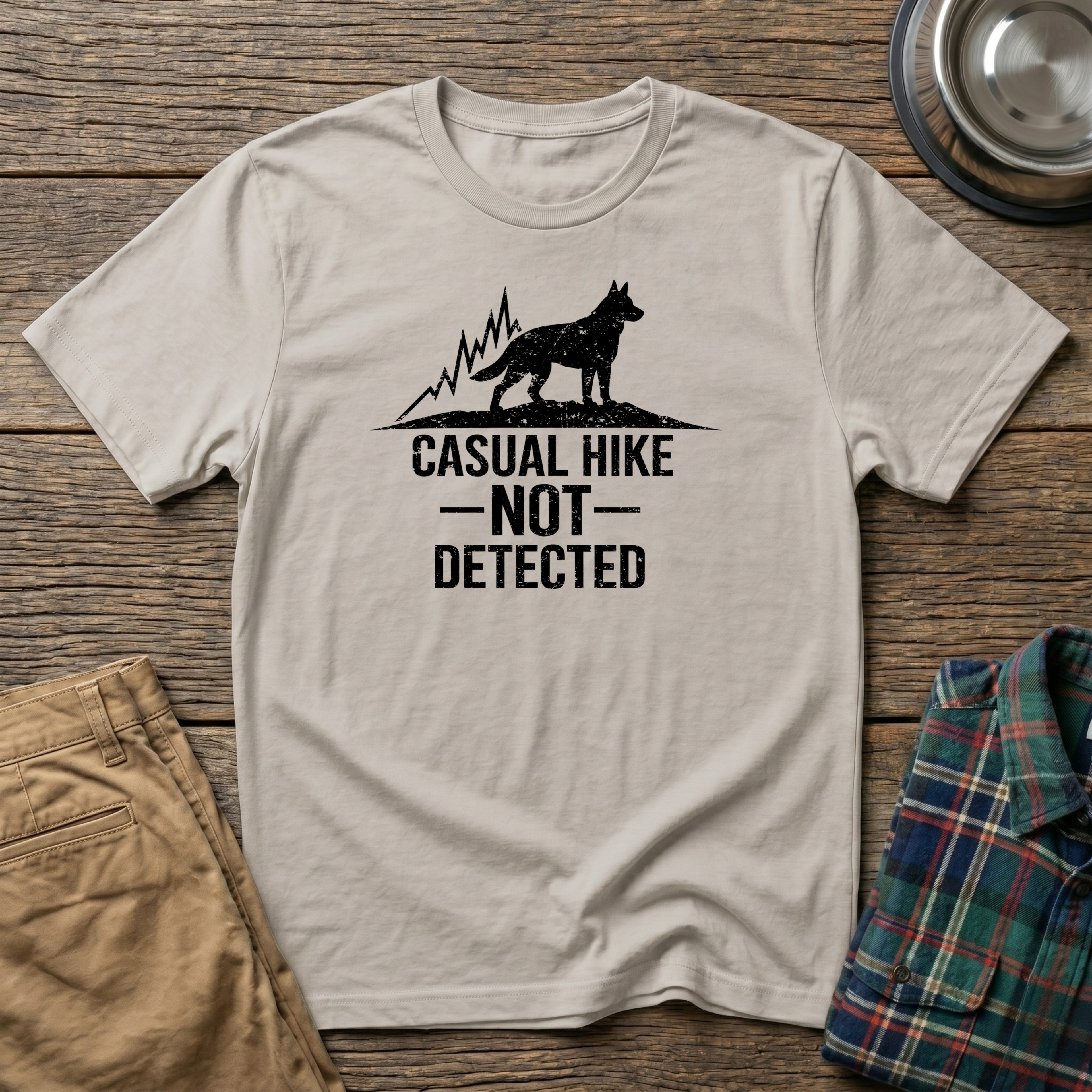 Casual Hike Not Detected T-Shirt