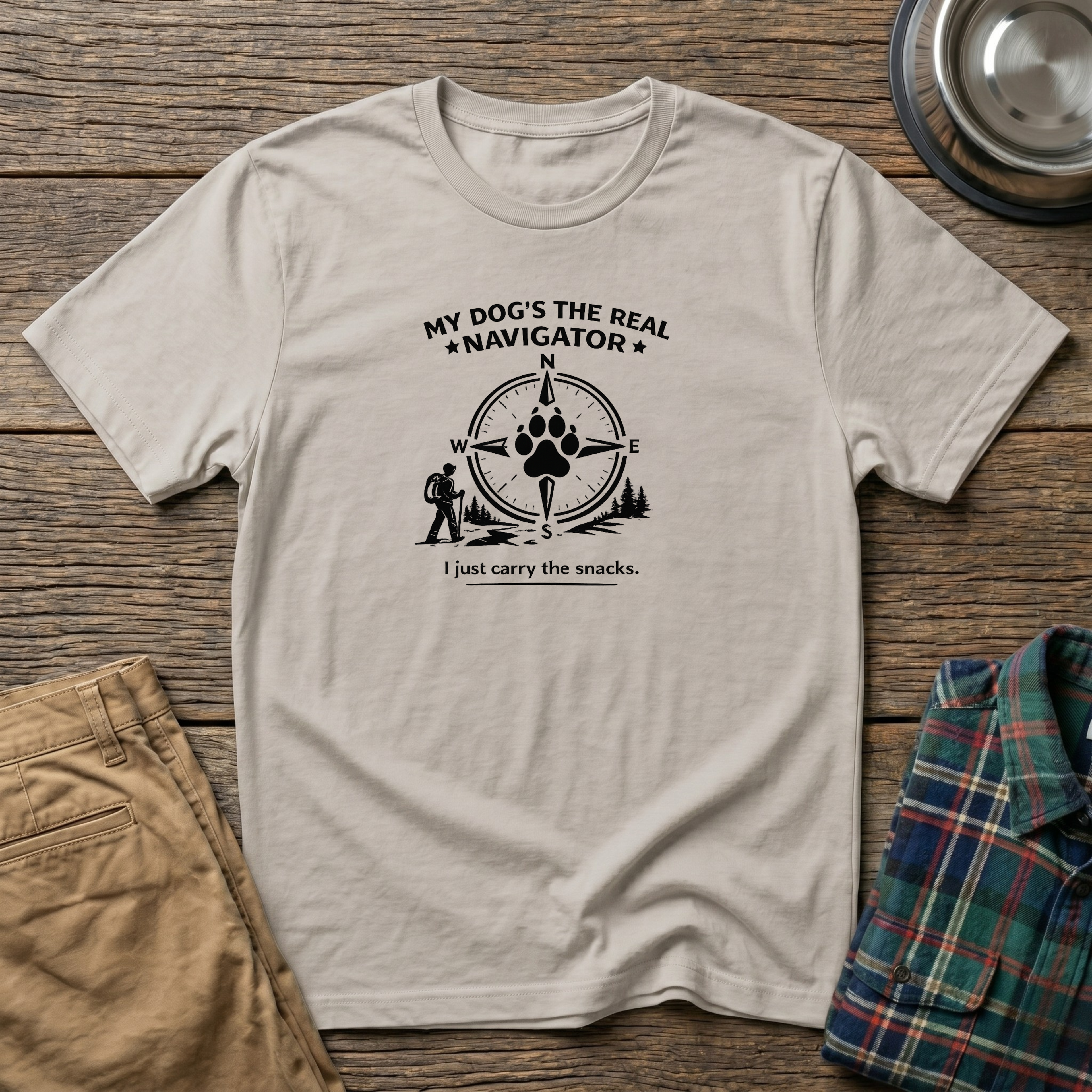 My Dog's the Navigator T-Shirt