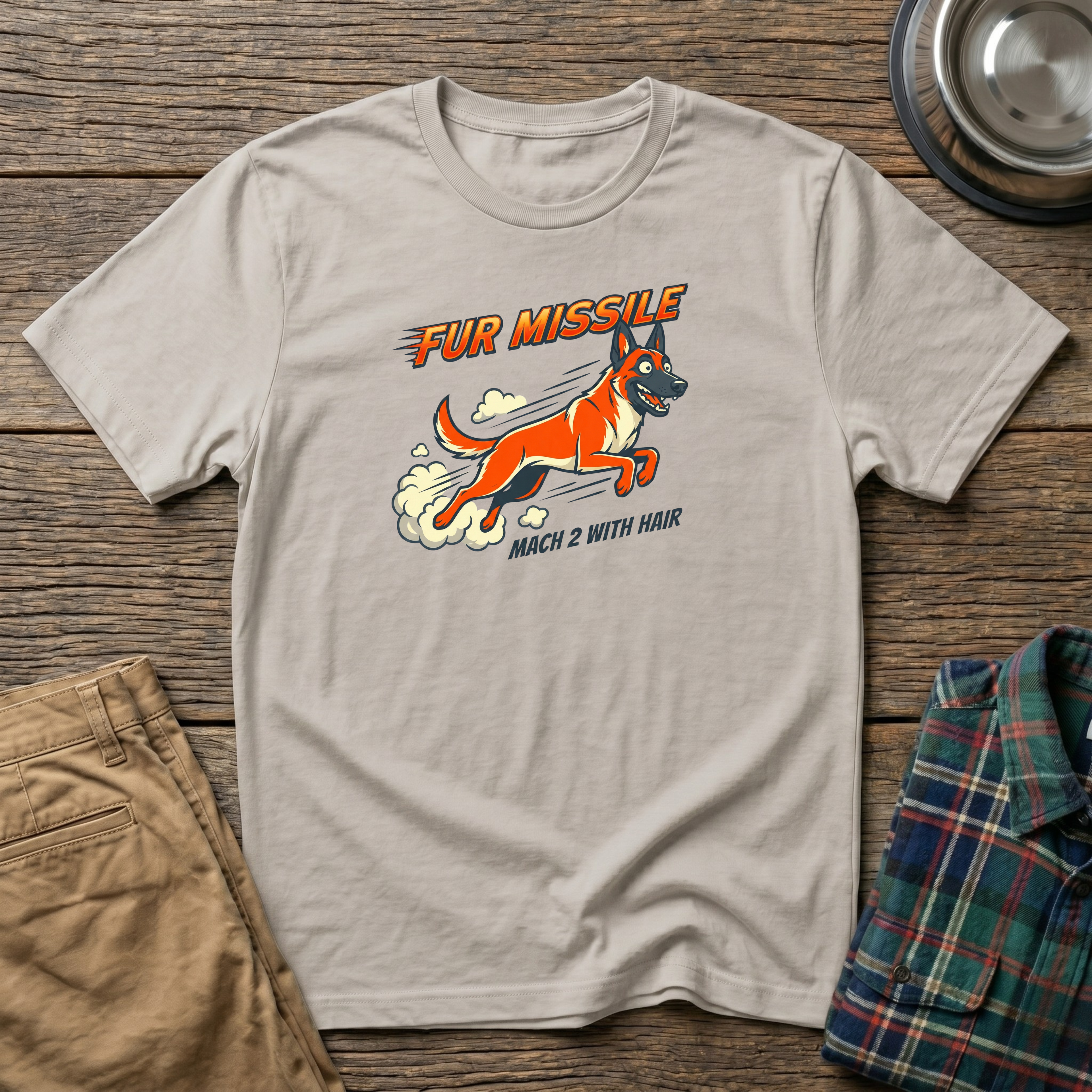 Fur Missile T-Shirt