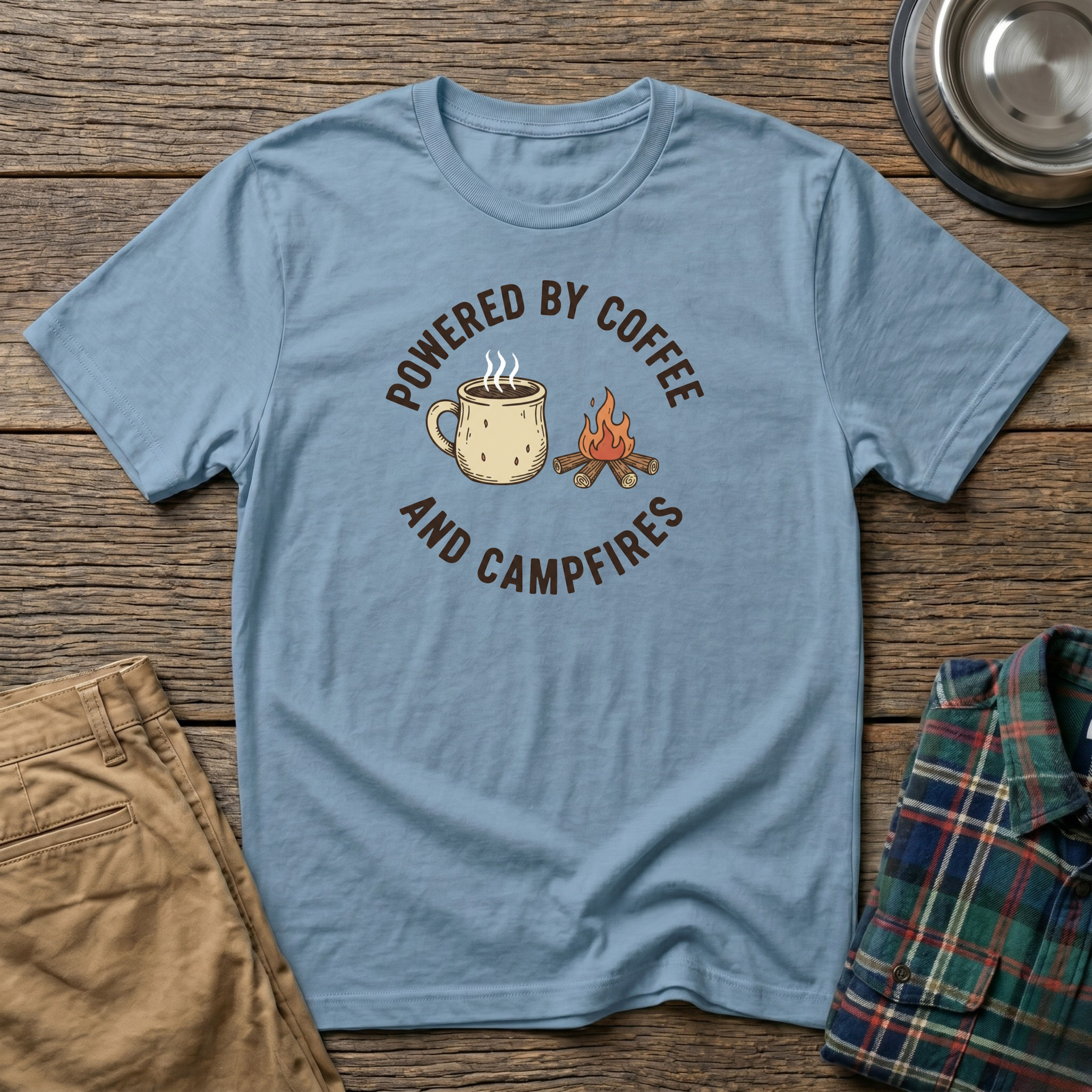 Coffee and Campfires T-Shirt