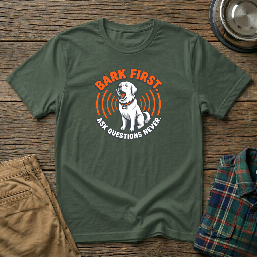 Bark First T-Shirt