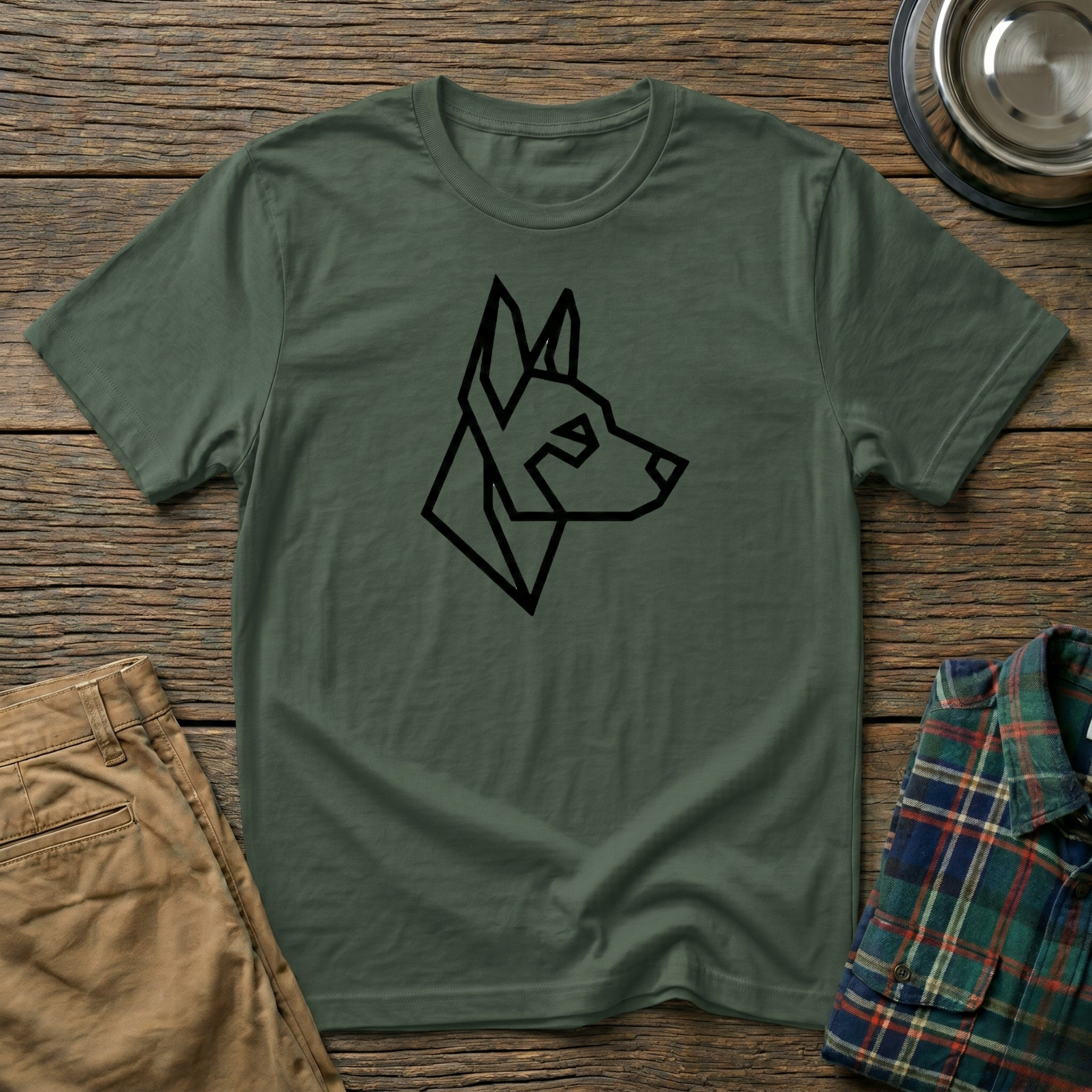 Min. Outline of Shepherd T-Shirt