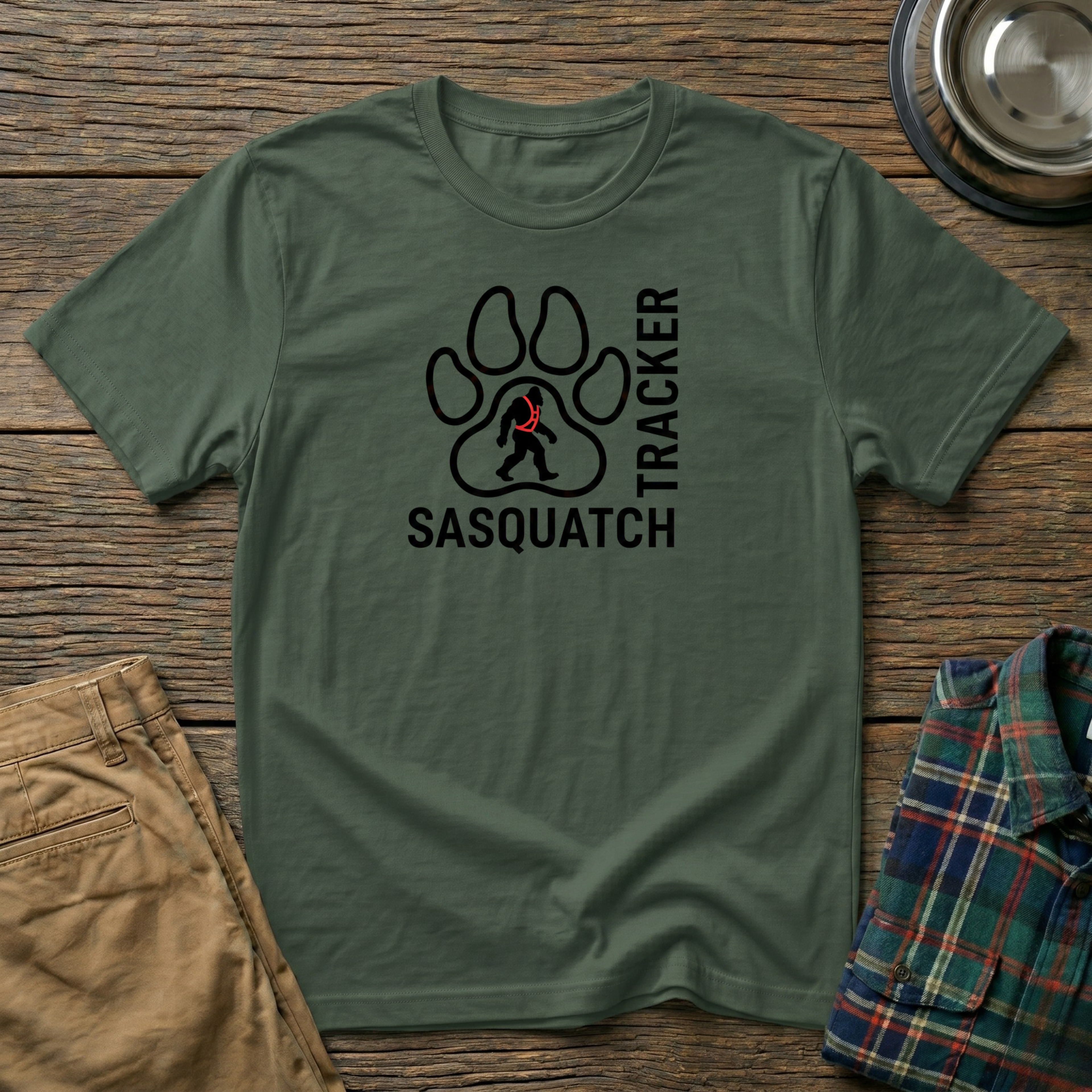 Sasquatch tracker T-Shirt